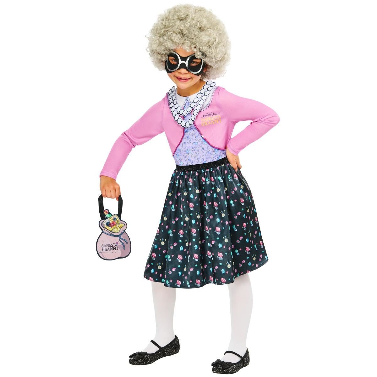 Rubies - David Walliams Gangsta Granny Costume - Girls - Fancy Dress Central
