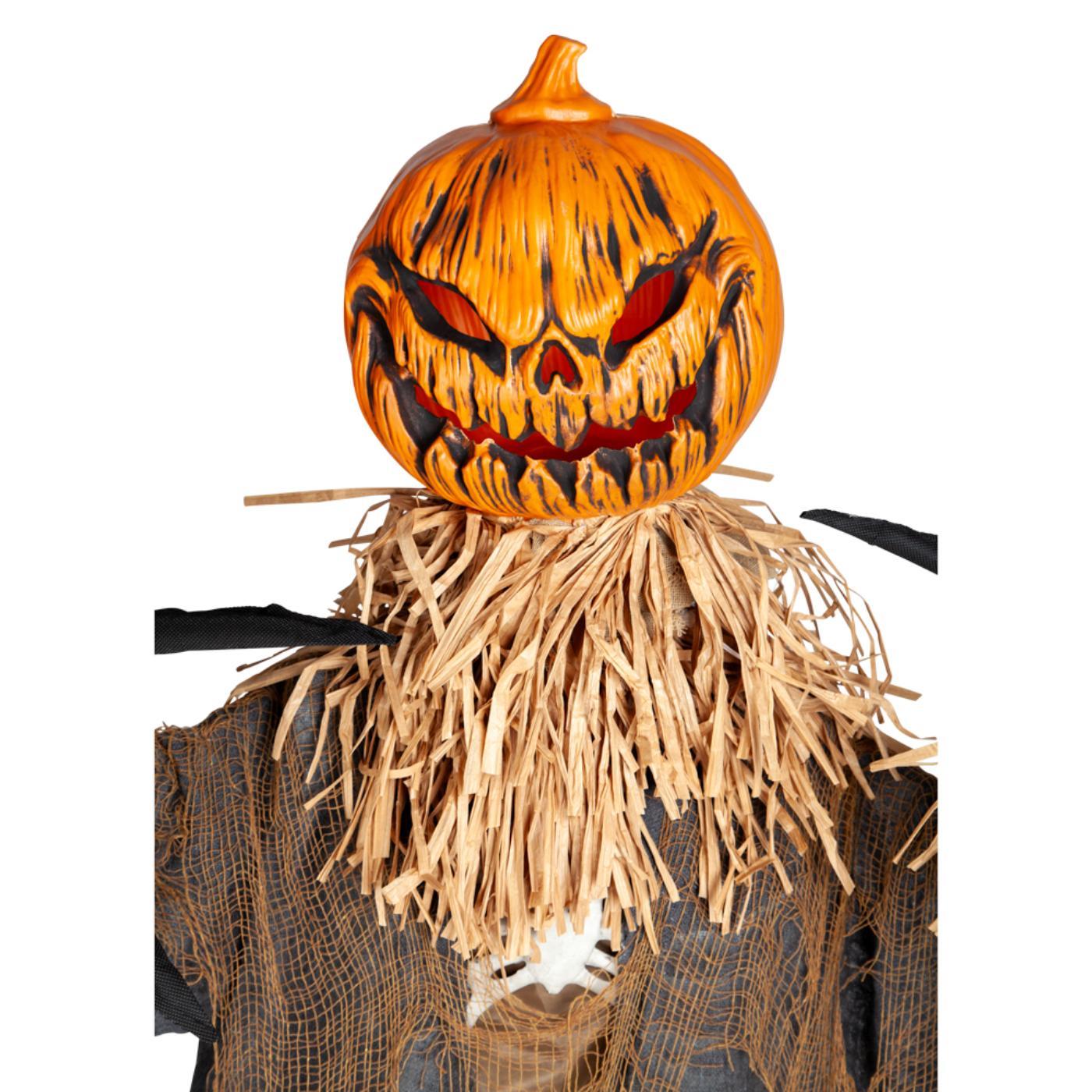 Evil Pumpkin Scarecrow - Party Decoration