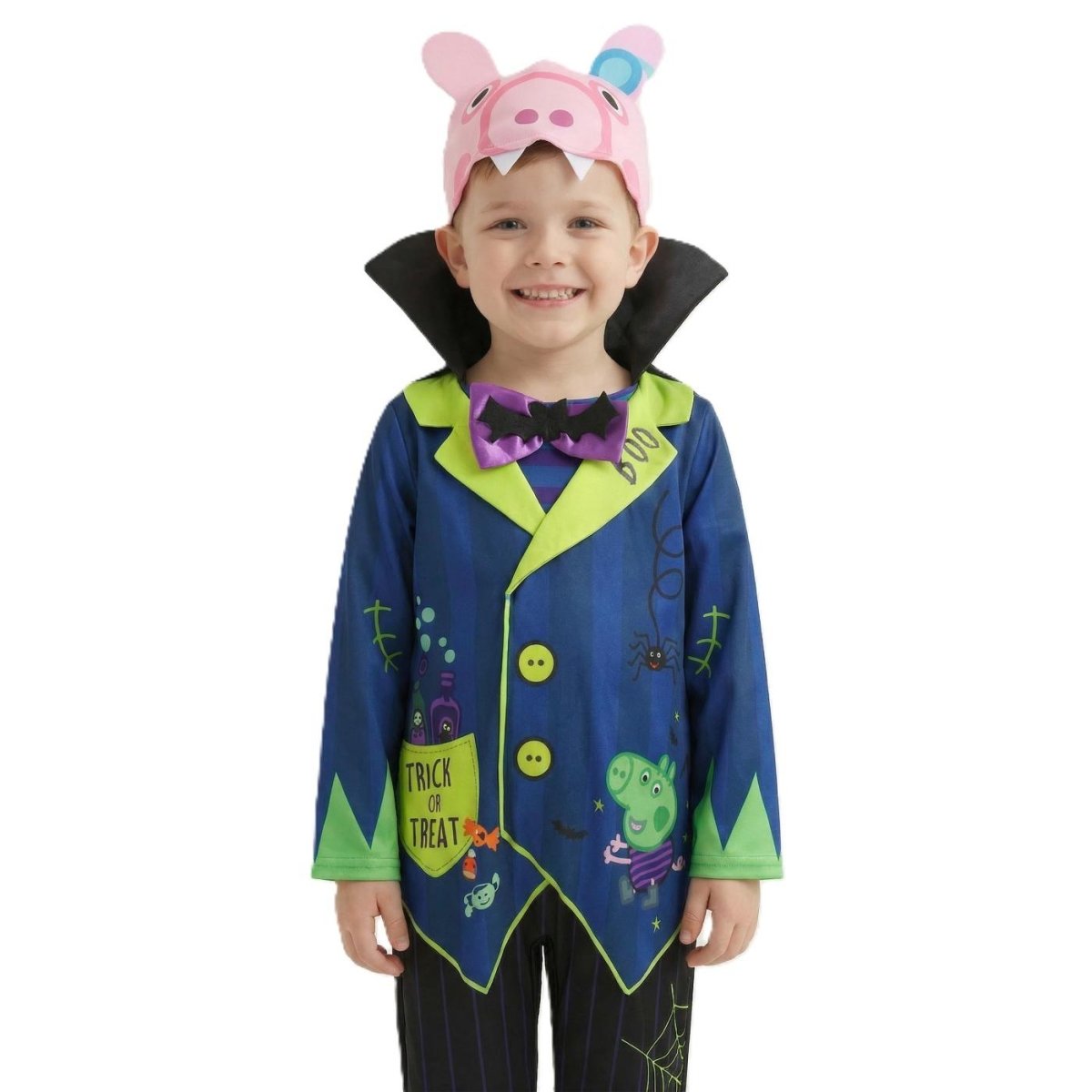 Blues Group - George Pig Frankcula Toddler Costume - Boys - Fancy Dress Central