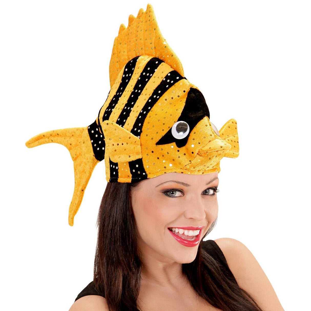 Tropical Fish Hat (Orange) - Adult