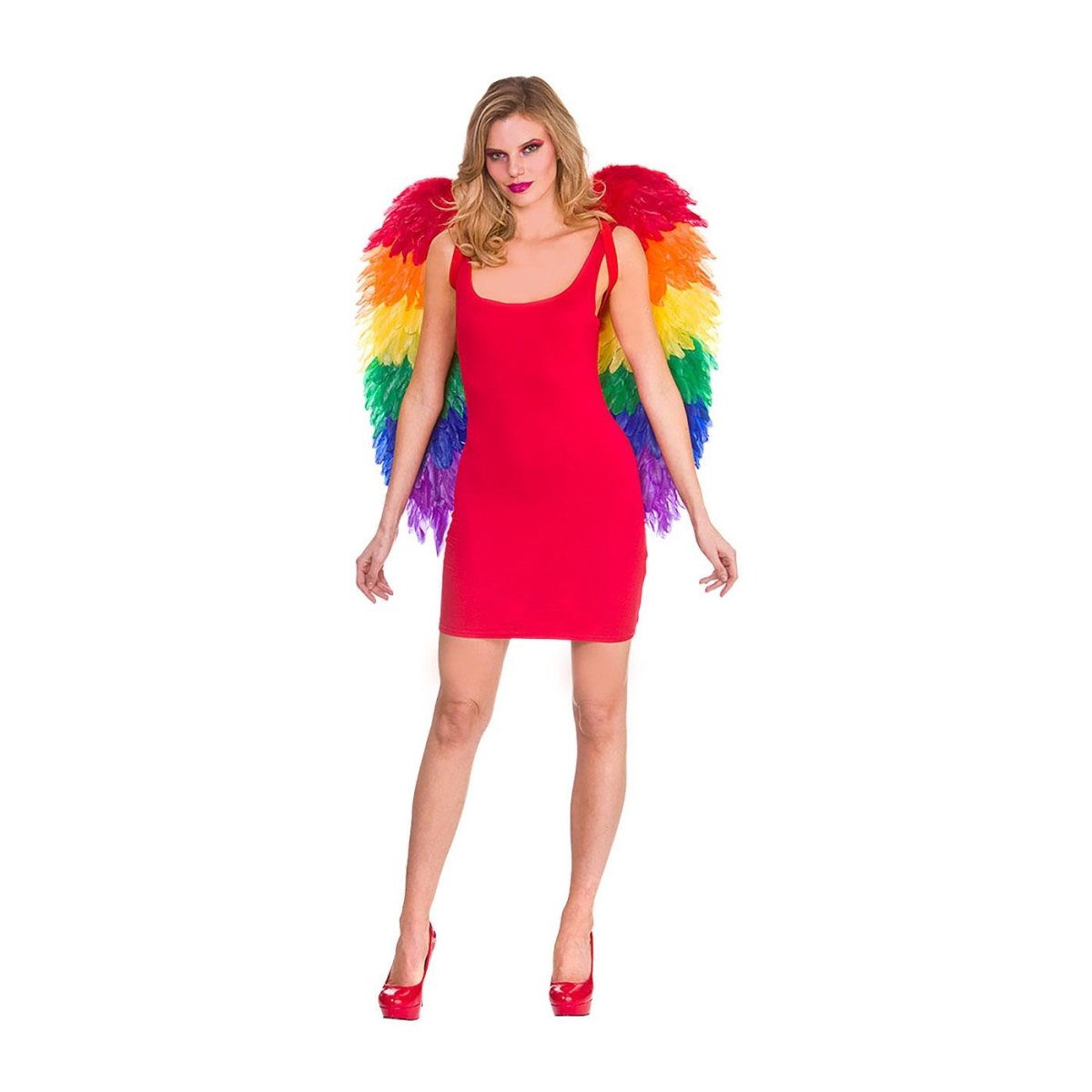 Angel Wings 75 x 75cm (Rainbow) - Adult