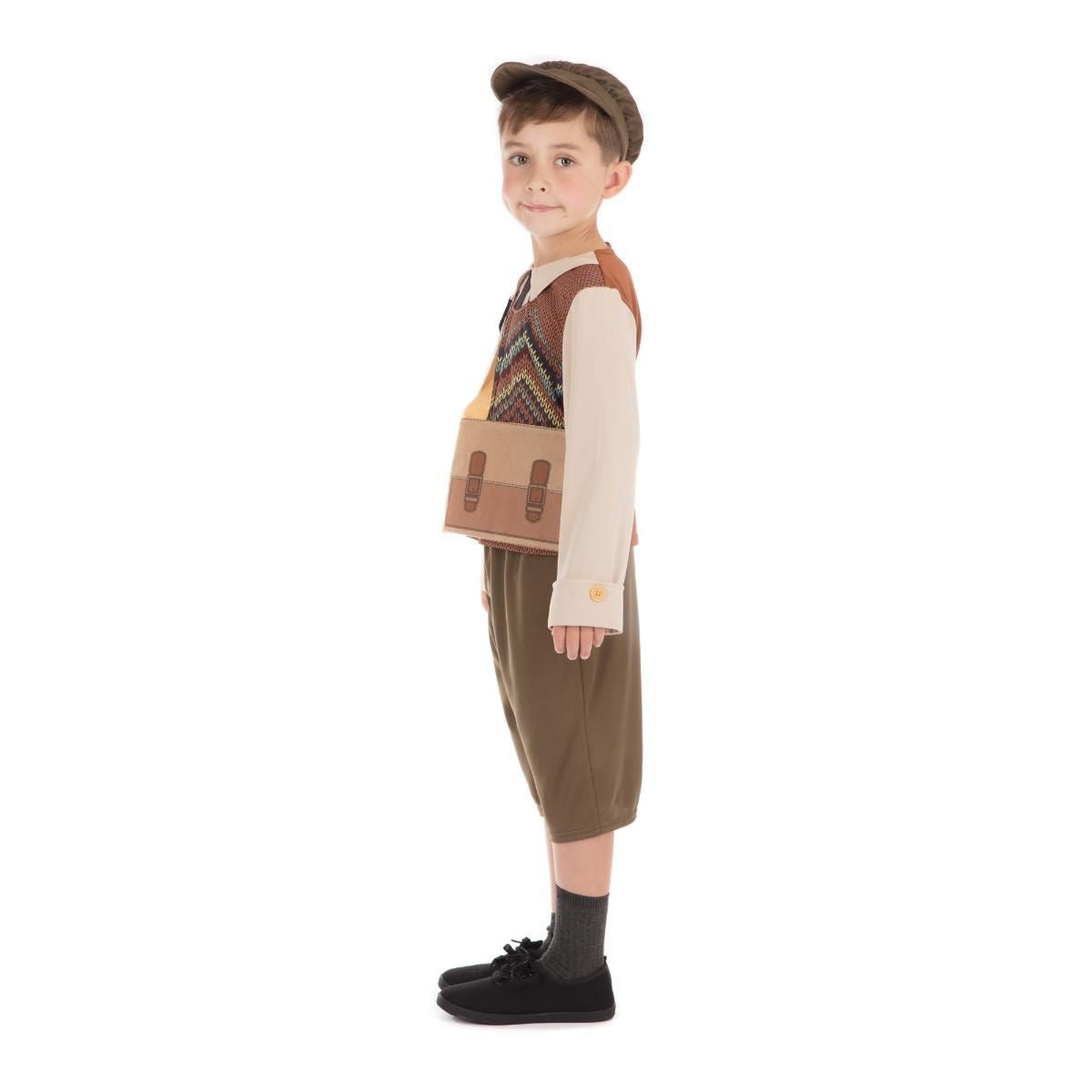 Rubies - Evacuee Schoolboy Costume - Boys - Fancy Dress Central
