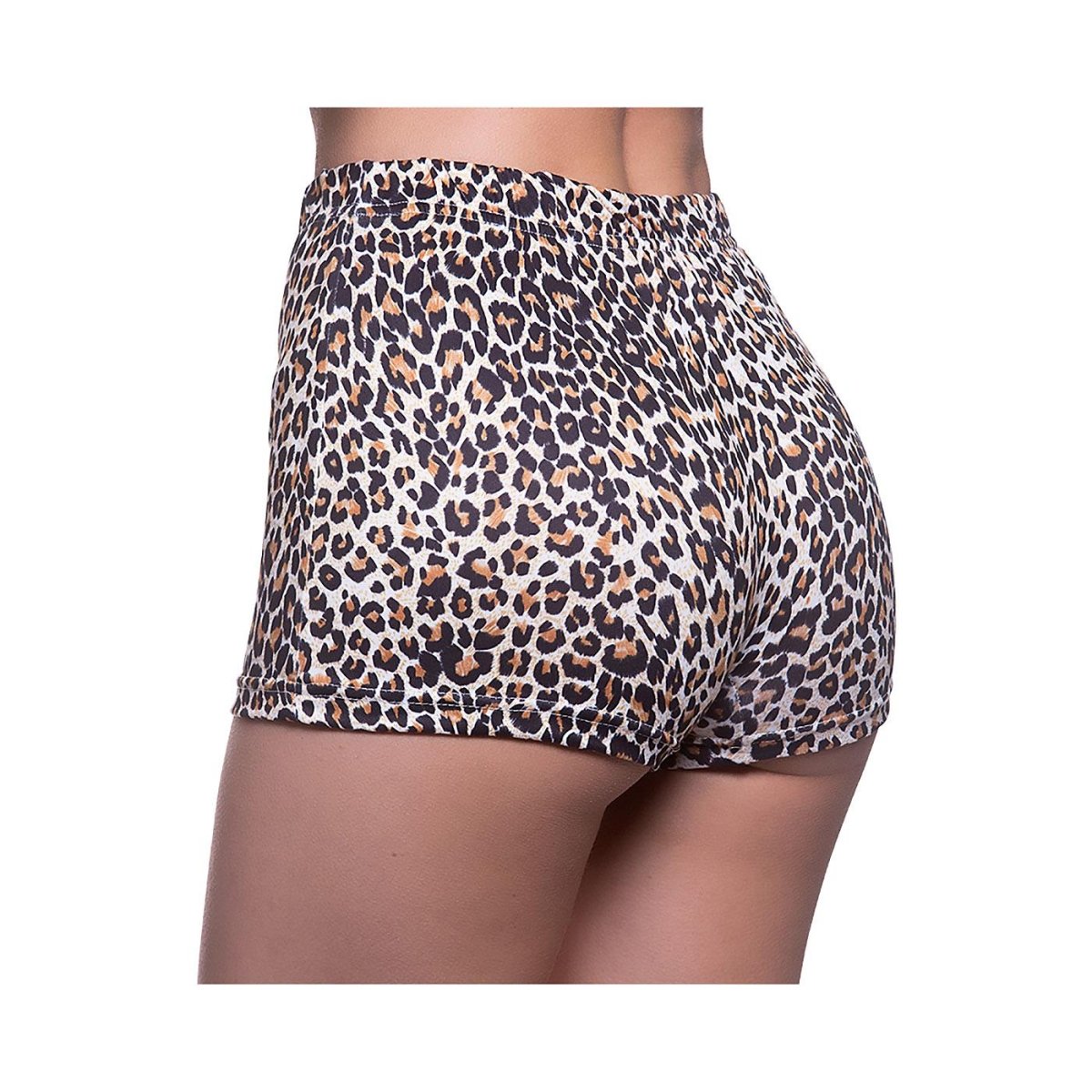 Wicked Costumes - Hot Pant Shorts (Leopard Print) - Women - Fancy Dress Central