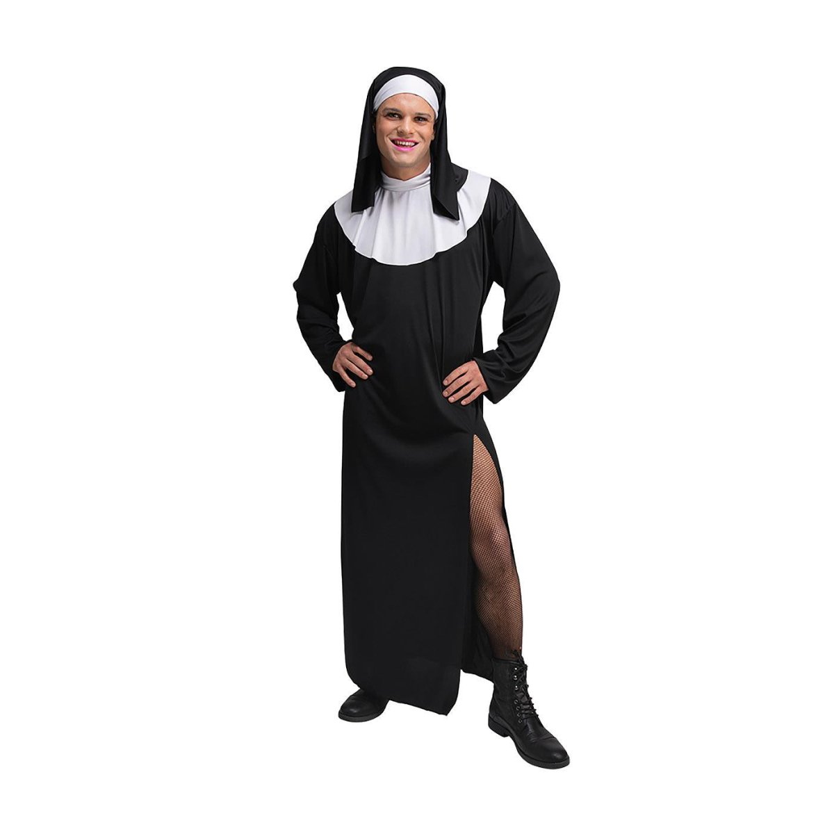 Wicked Costumes - Funny Nun Costume - Men - Fancy Dress Central