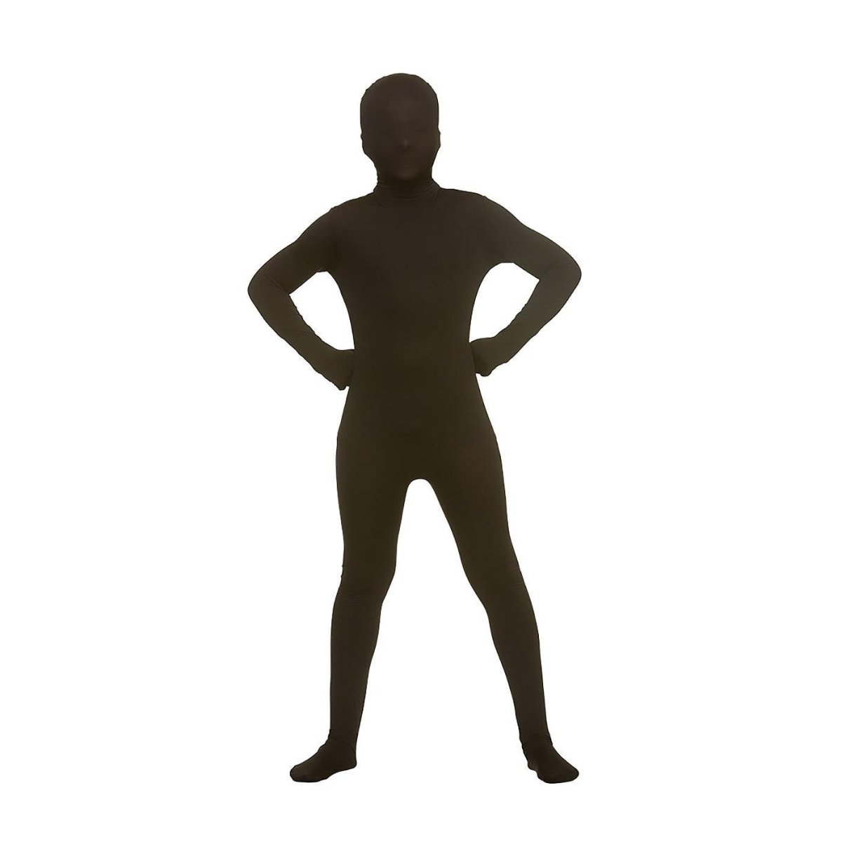 Wicked Costumes - Kidz Skinz Costume (Black) - Child - Fancy Dress Central