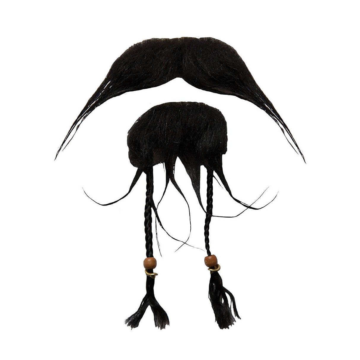 Wicked Costumes - Carribbean Pirate Beard & Tash - Adult
