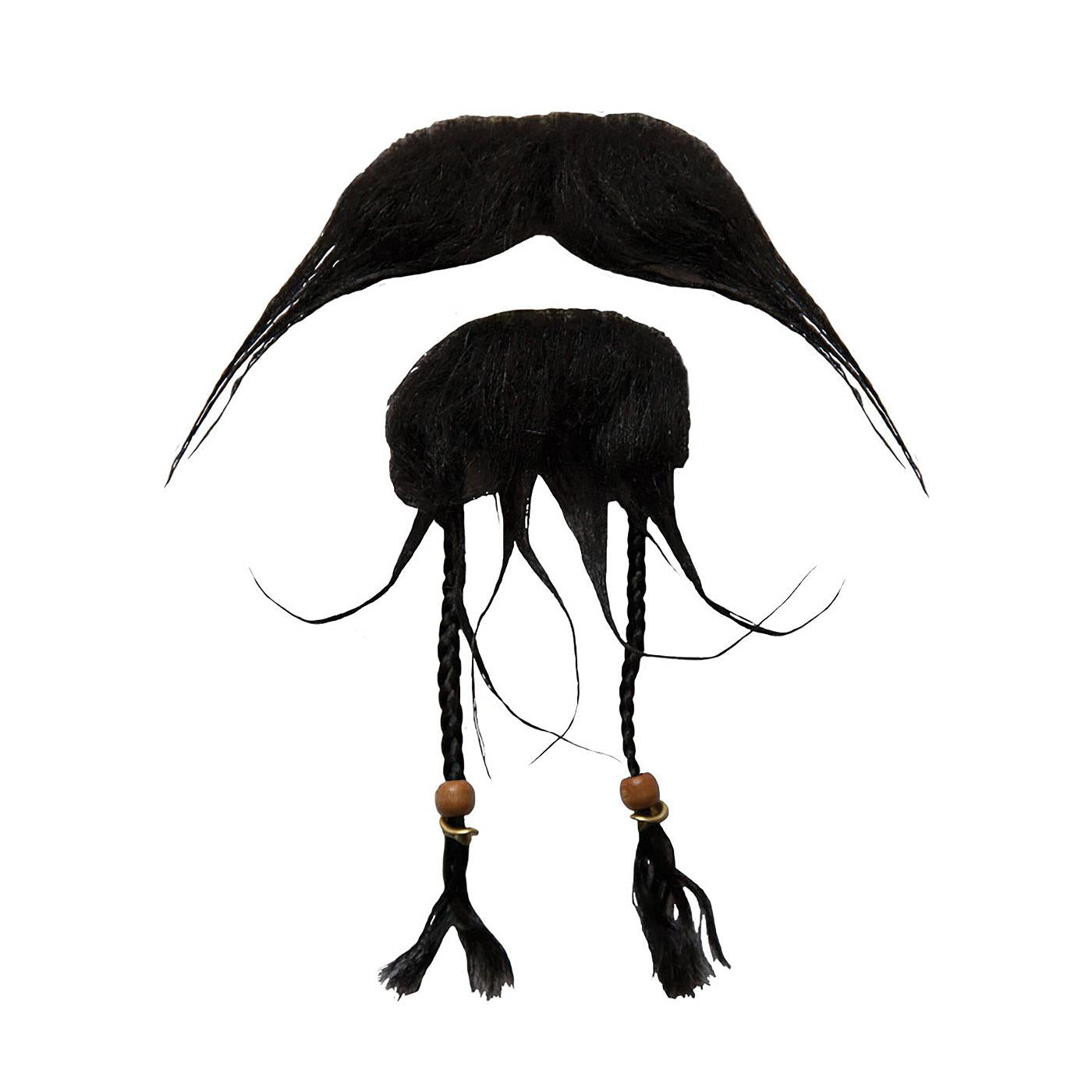 Wicked Costumes - Carribbean Pirate Beard & Tash - Adult