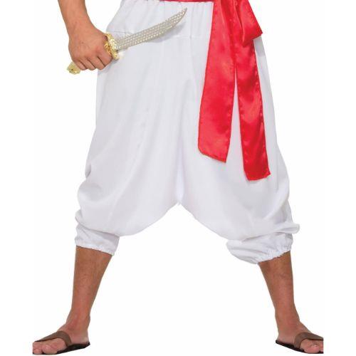 Rubies - White Genie Trousers - Men - Fancy Dress Central