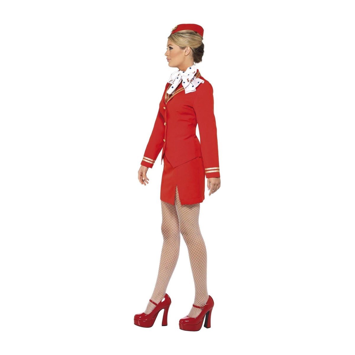 Smiffys - Trolley Dolly Costume - Women - Fancy Dress Central