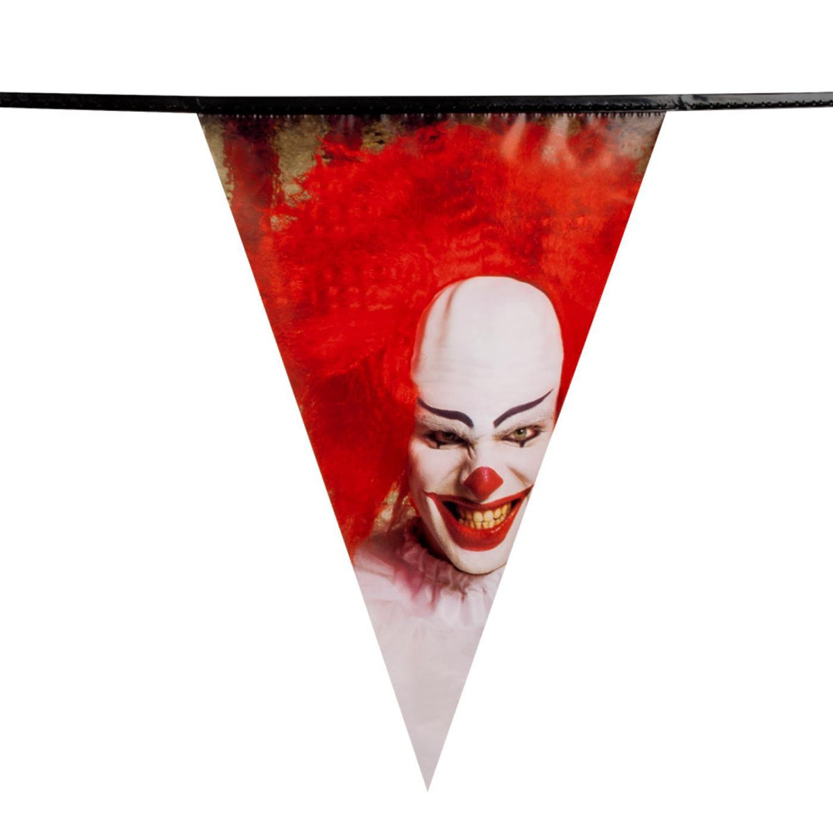 6m Horror Clown Bunting