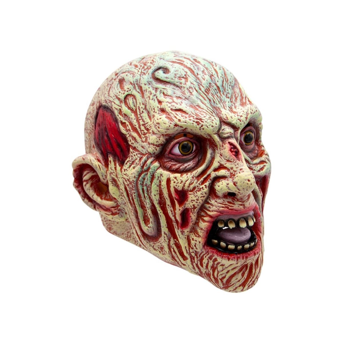 Wicked Costumes Ltd - Burned Man Mask - Adult - Fancy Dress Central
