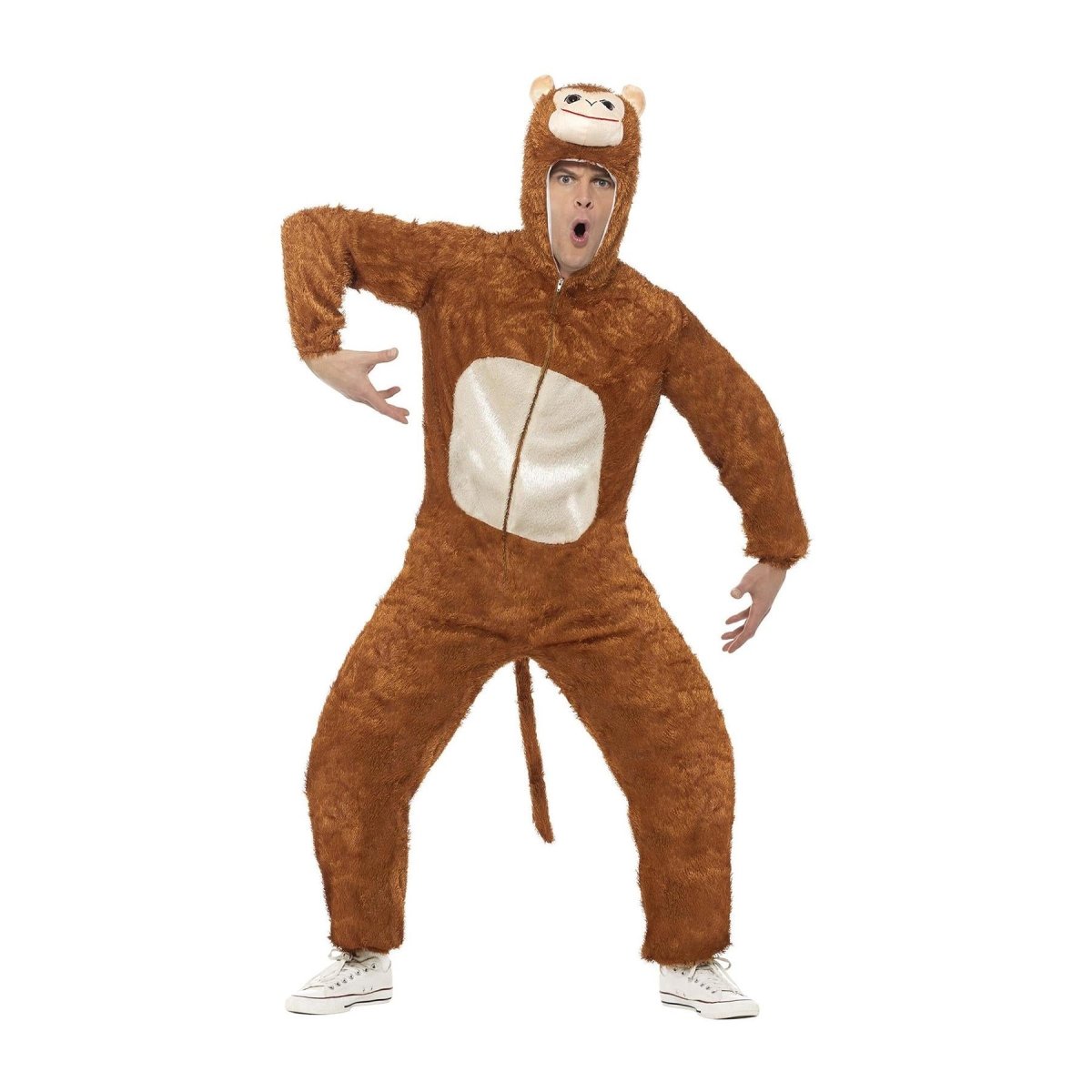 Smiffys - Monkey Costume - Adult - Fancy Dress Central