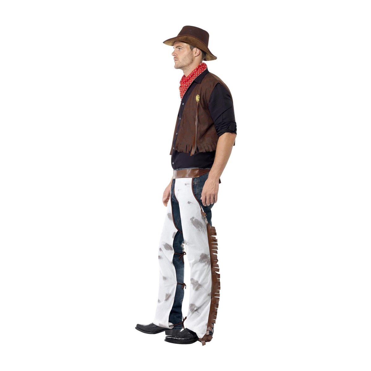 Smiffys - Cowboy Costume - Men - Fancy Dress Central