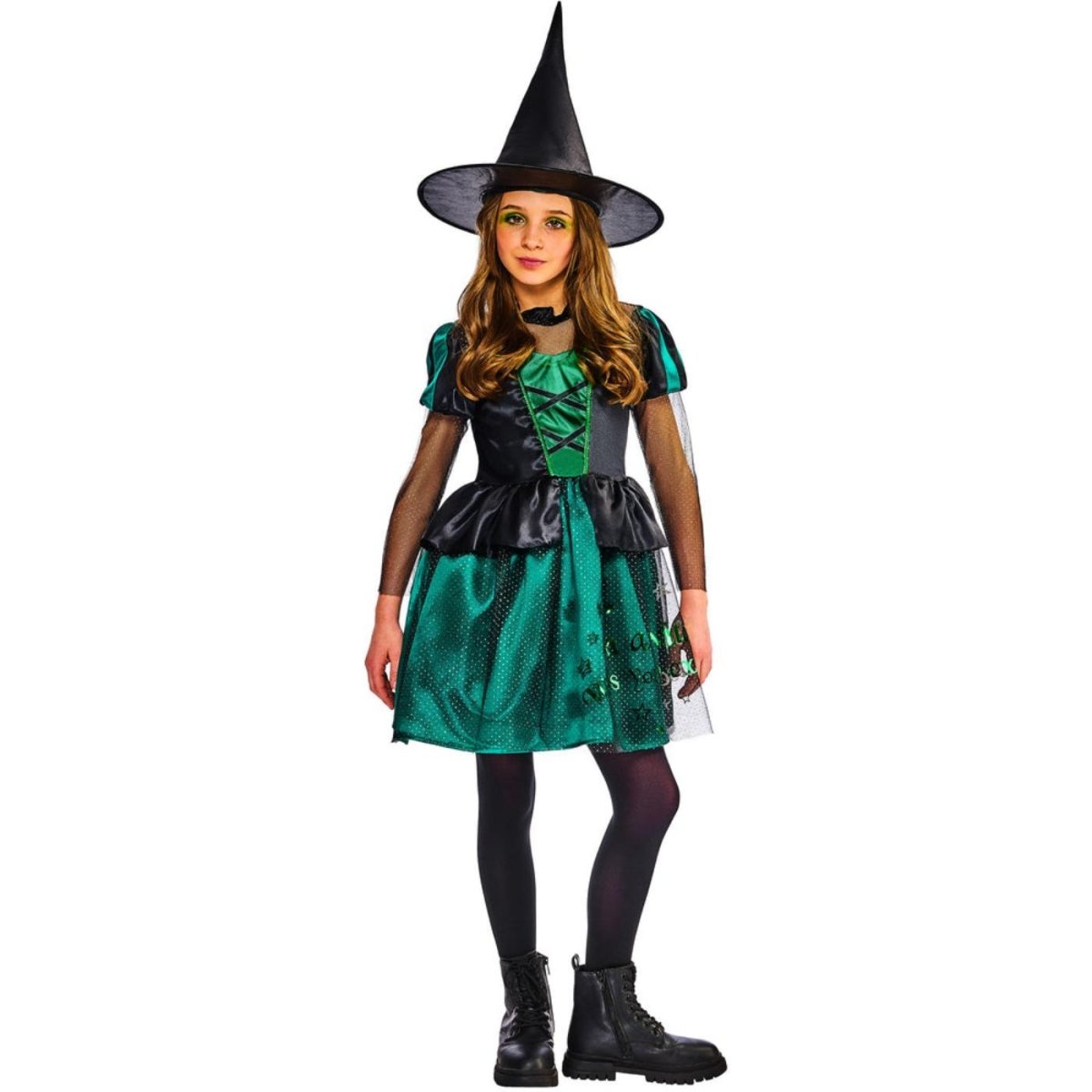 Rubies - Wicked Witch of The West Costume - Girls - Fancy Dress Central