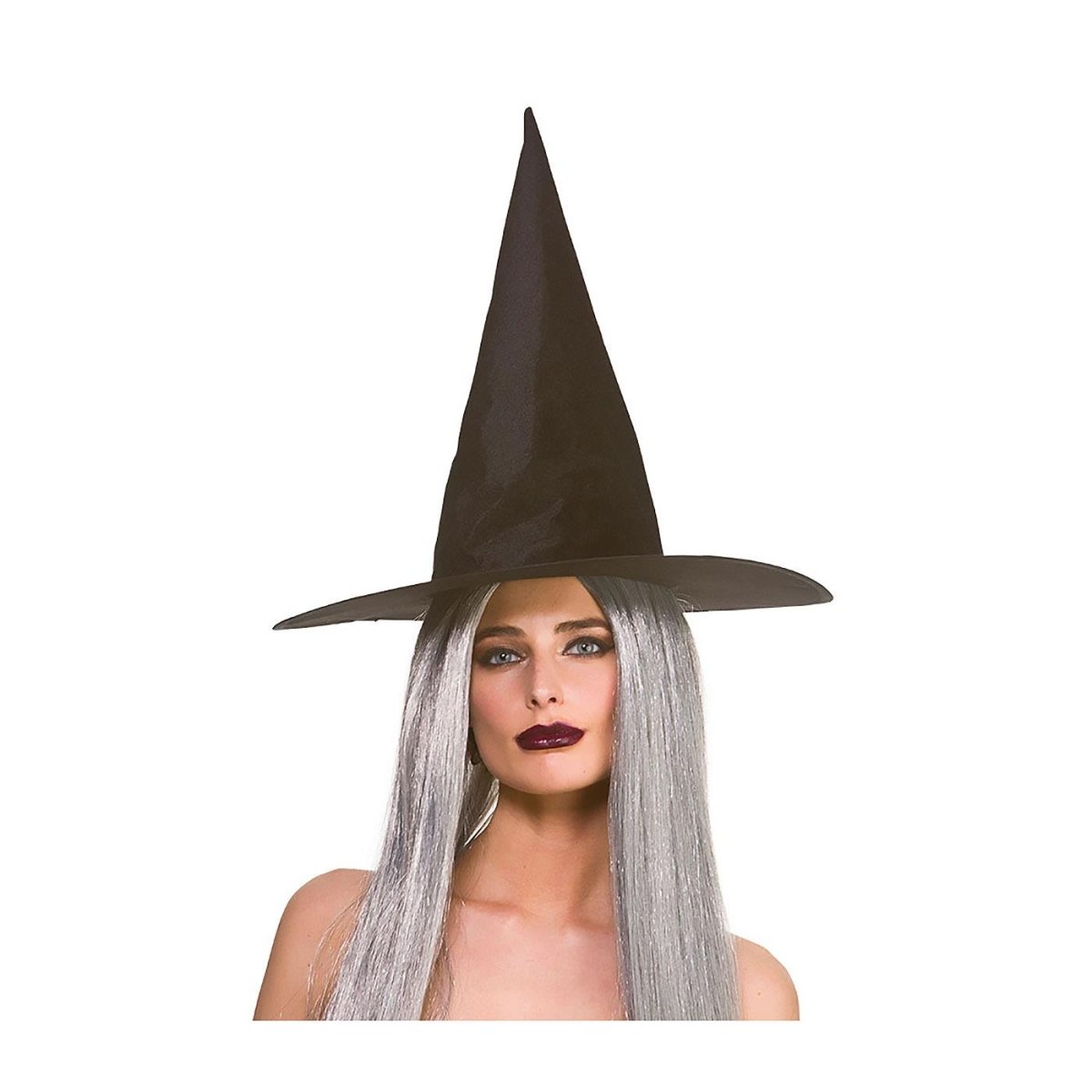 Wicked Costumes Ltd - Velvet Witch Hat - Adult - Fancy Dress Central