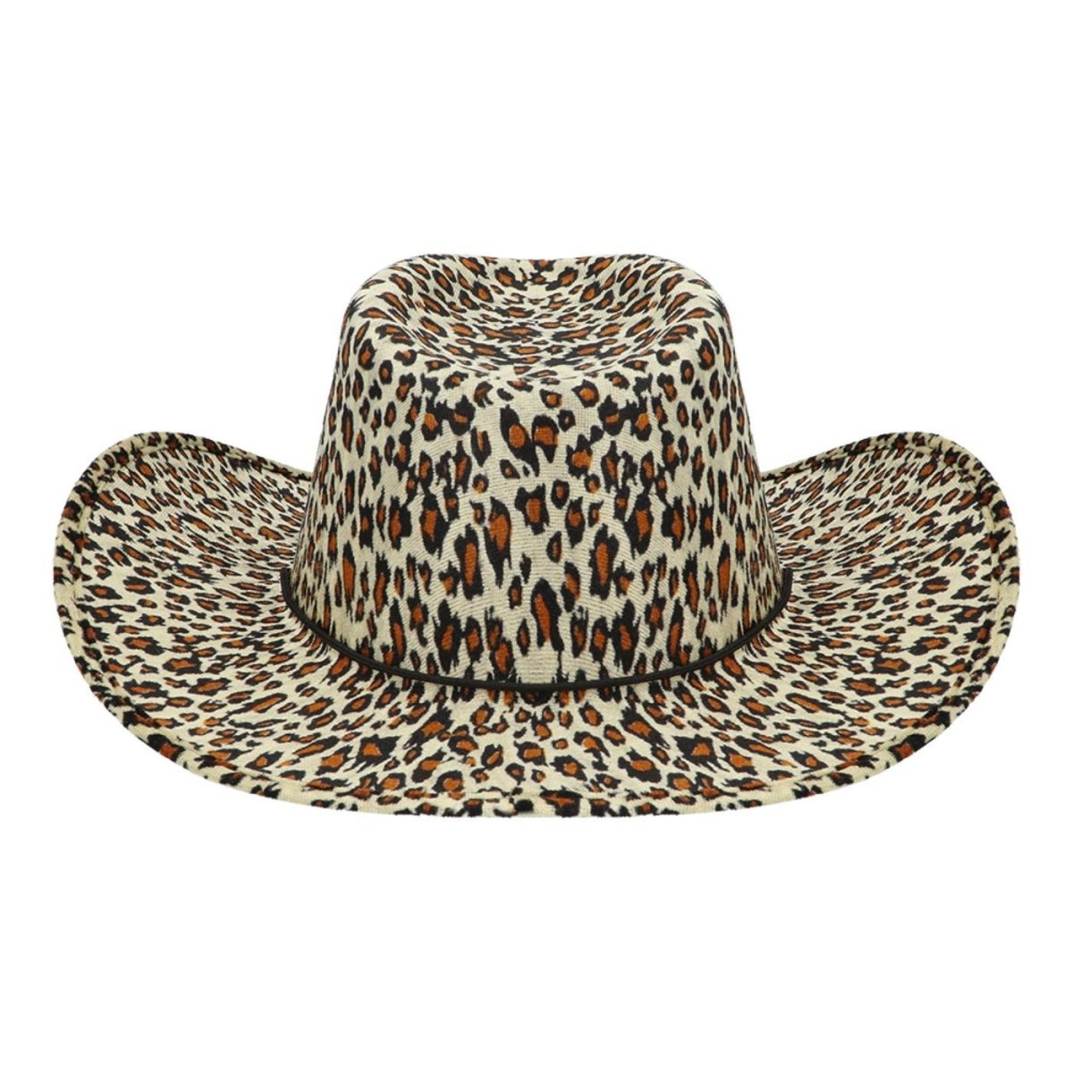 Boland - Wild Leopard Cowboy Hat - Adult - Fancy Dress Central