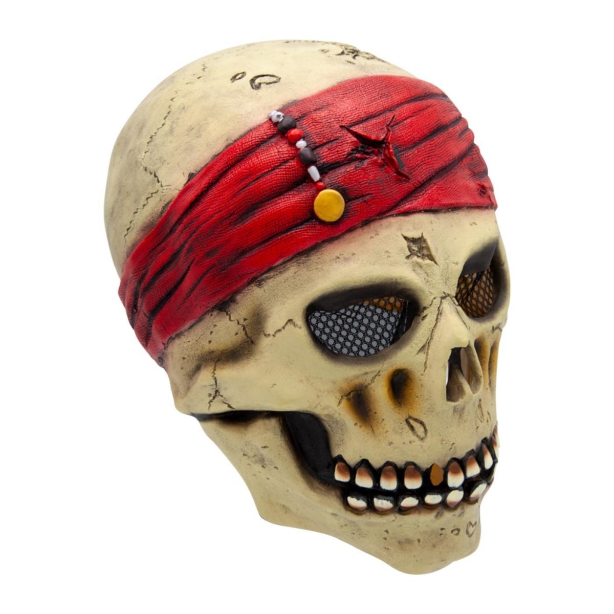 Wicked Costumes Ltd - Skeleton Pirate Mask - Adult - Fancy Dress Central