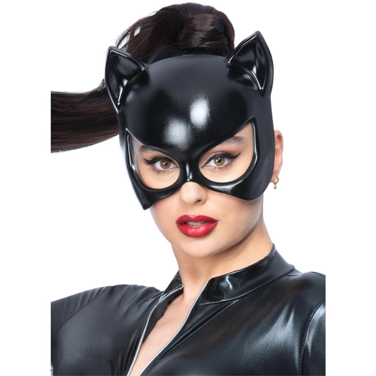 Smiffys - Fever Black Cat Eyemask - Women - Fancy Dress Central