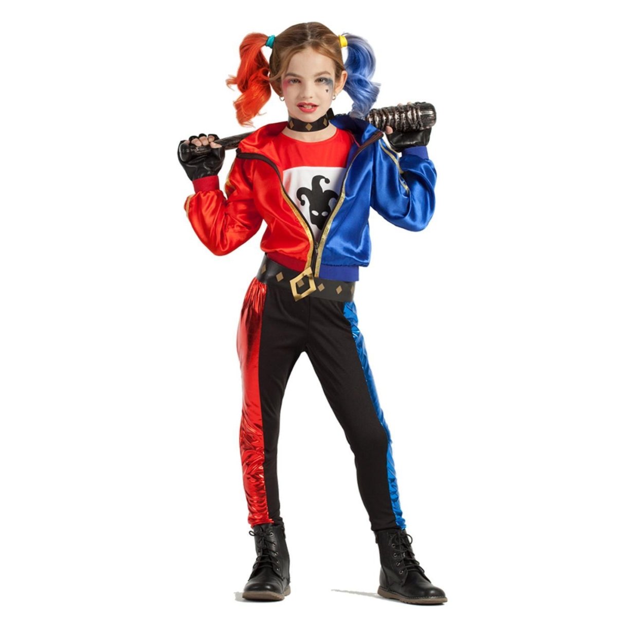 Boland - Jester Fatale Costume - Girls - Fancy Dress Central