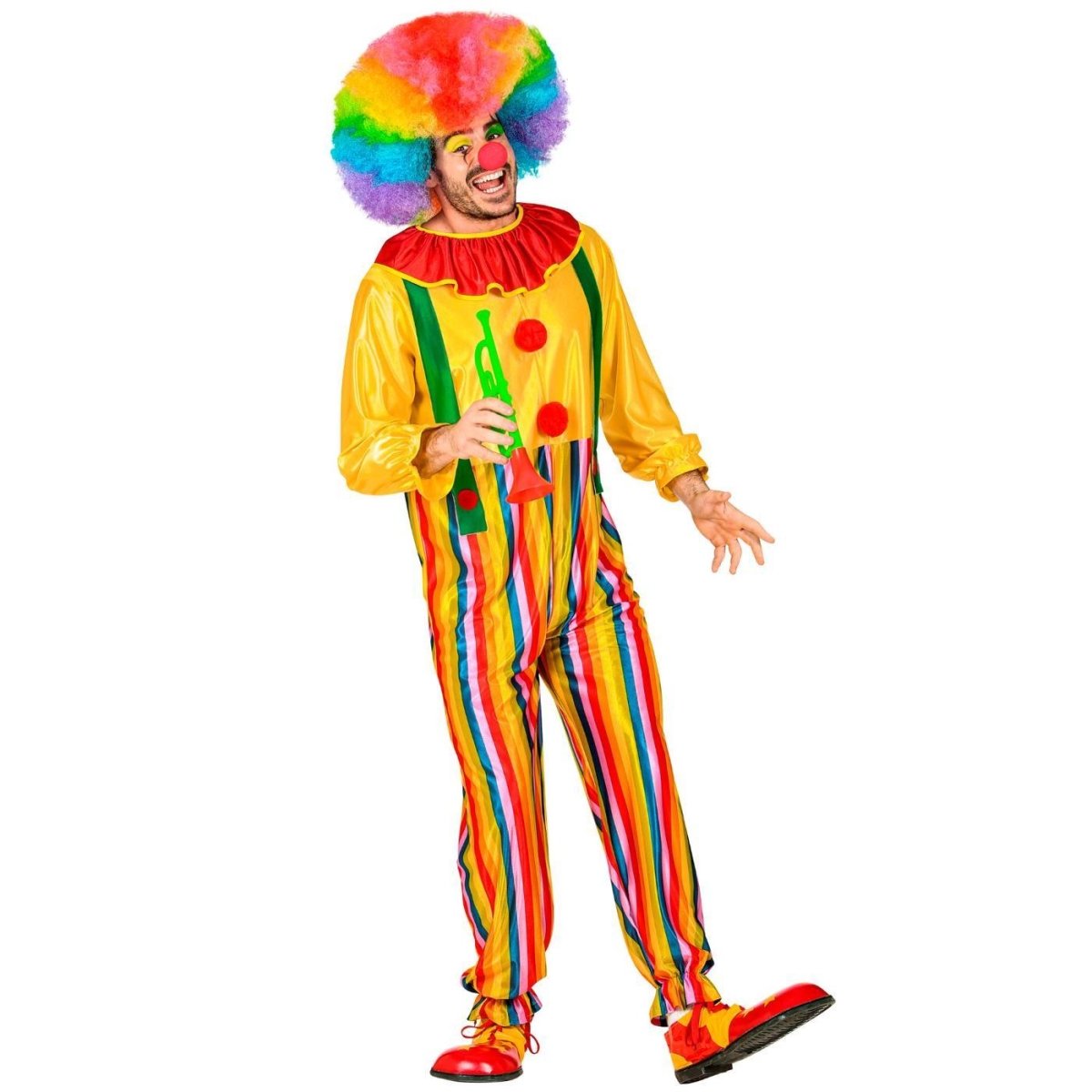 Widmann - Circus Clown Costume - Men - Fancy Dress Central