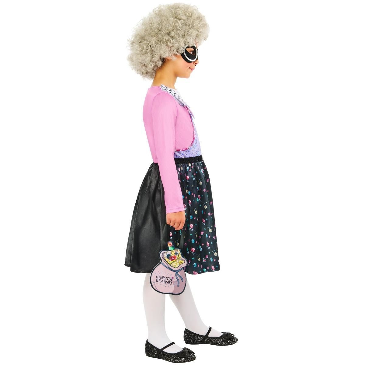 Rubies - David Walliams Gangsta Granny Costume - Girls - Fancy Dress Central