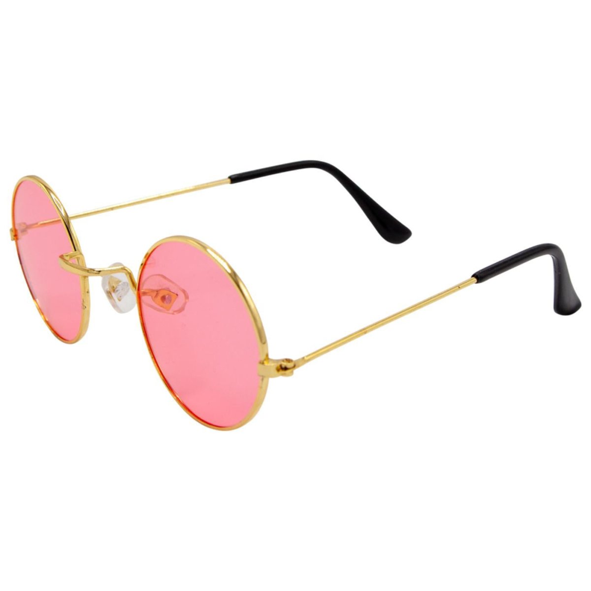 Wicked Costumes Ltd - Hippie Shades (Pink) - Adults - Fancy Dress Central