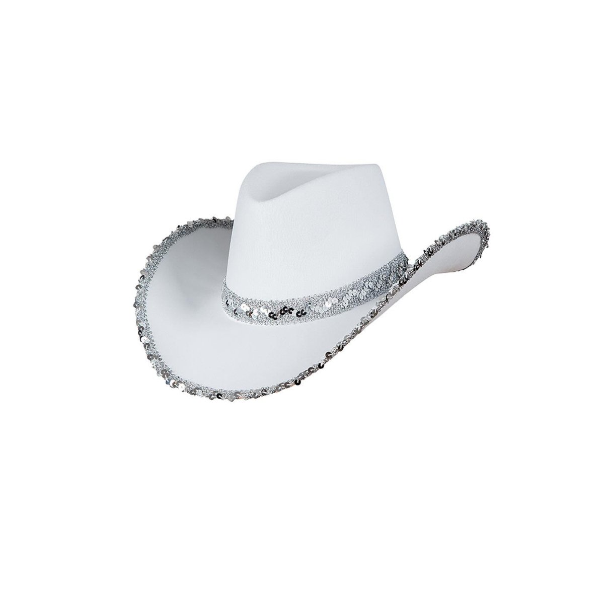 Wicked Costumes Ltd - Texan Cowboy Hat with Sequins (3 Pack) - Adult - Fancy Dress Central