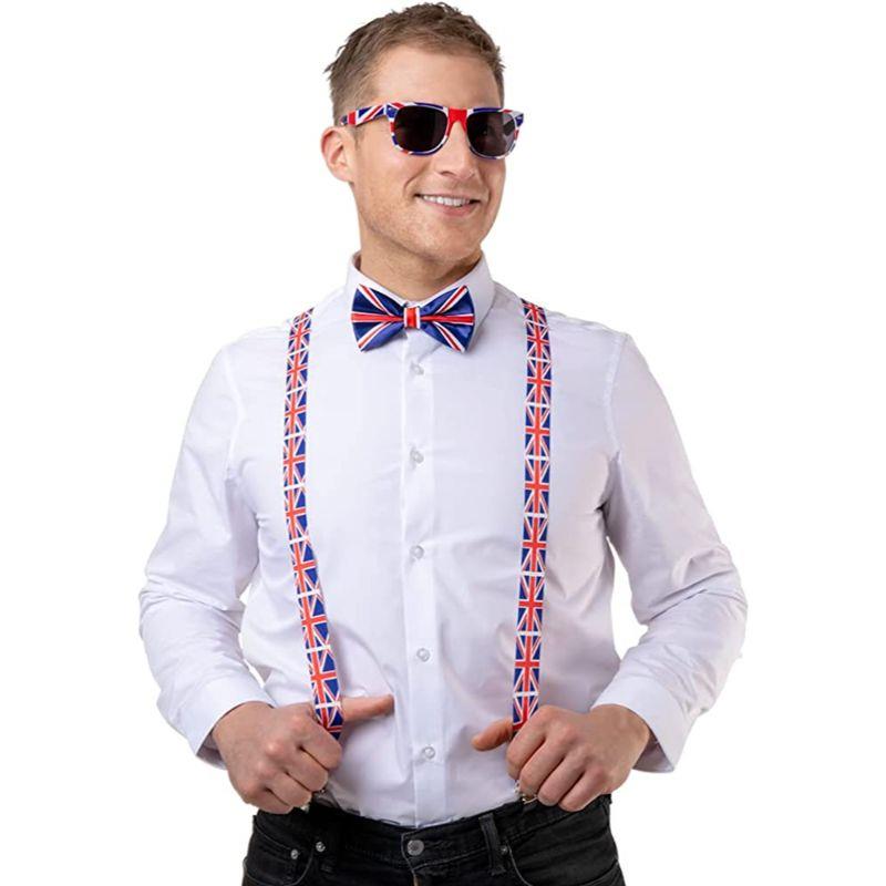 Wicked Costumes Ltd - Great Britain Accessory Set (3 Piece) - Adult - Fancy Dress Central