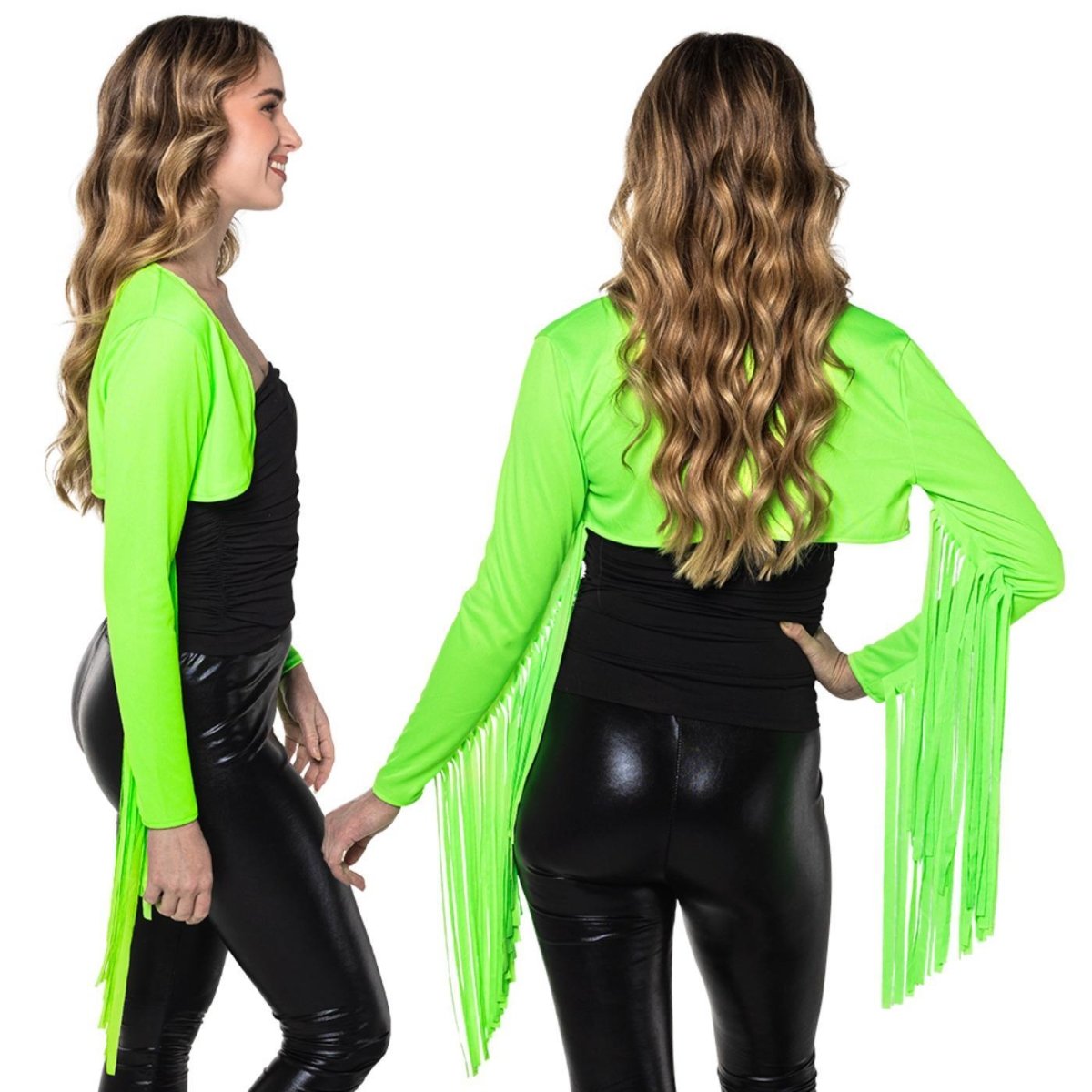 Boland - Rave Bolero (Green) - Women - Fancy Dress Central
