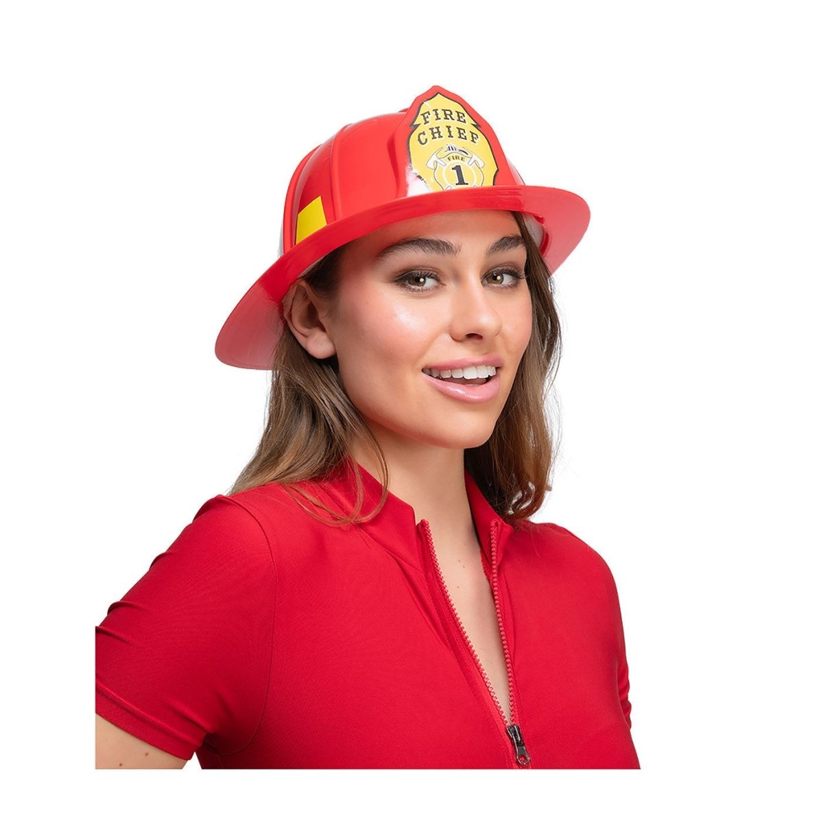 Wicked Costumes Ltd - Fire Chief Helmet - Adult - Fancy Dress Central
