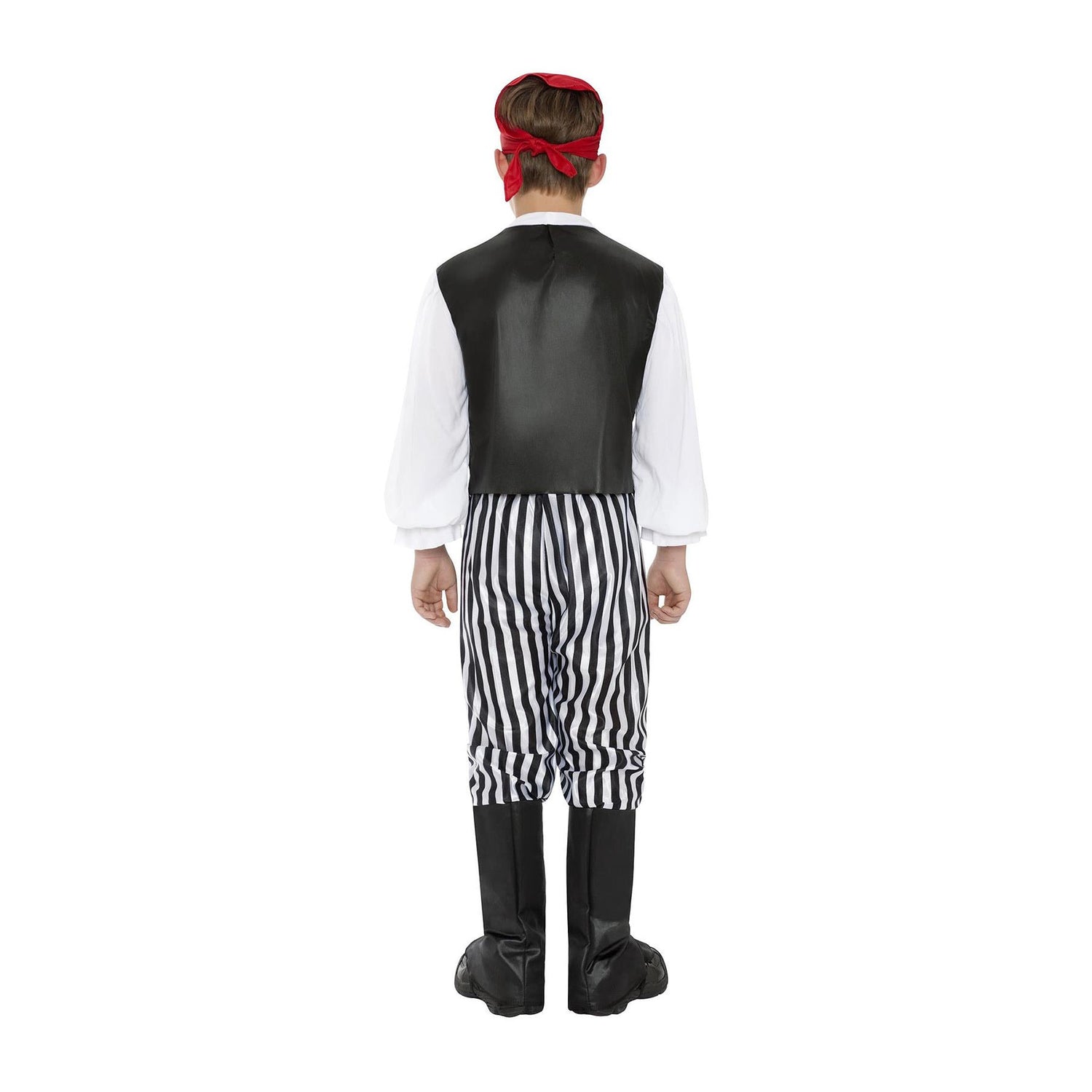 Black & White Pirate Boy Costume - Boys