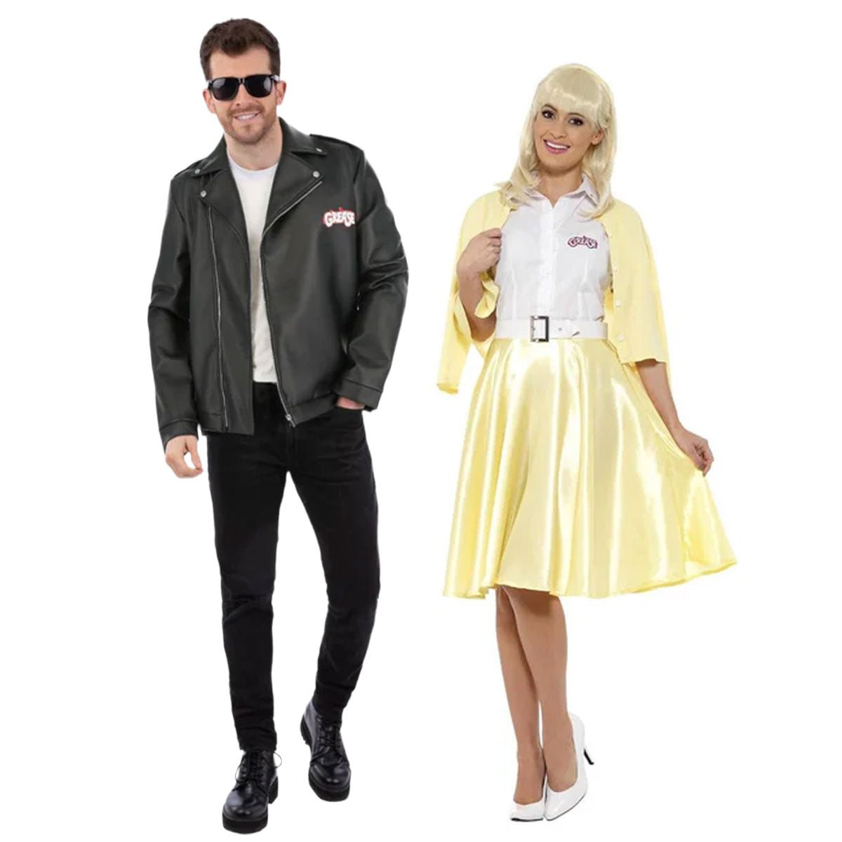Fancy Dress Central - Grease Sandy & Danny - Couples Costume - Fancy Dress Central