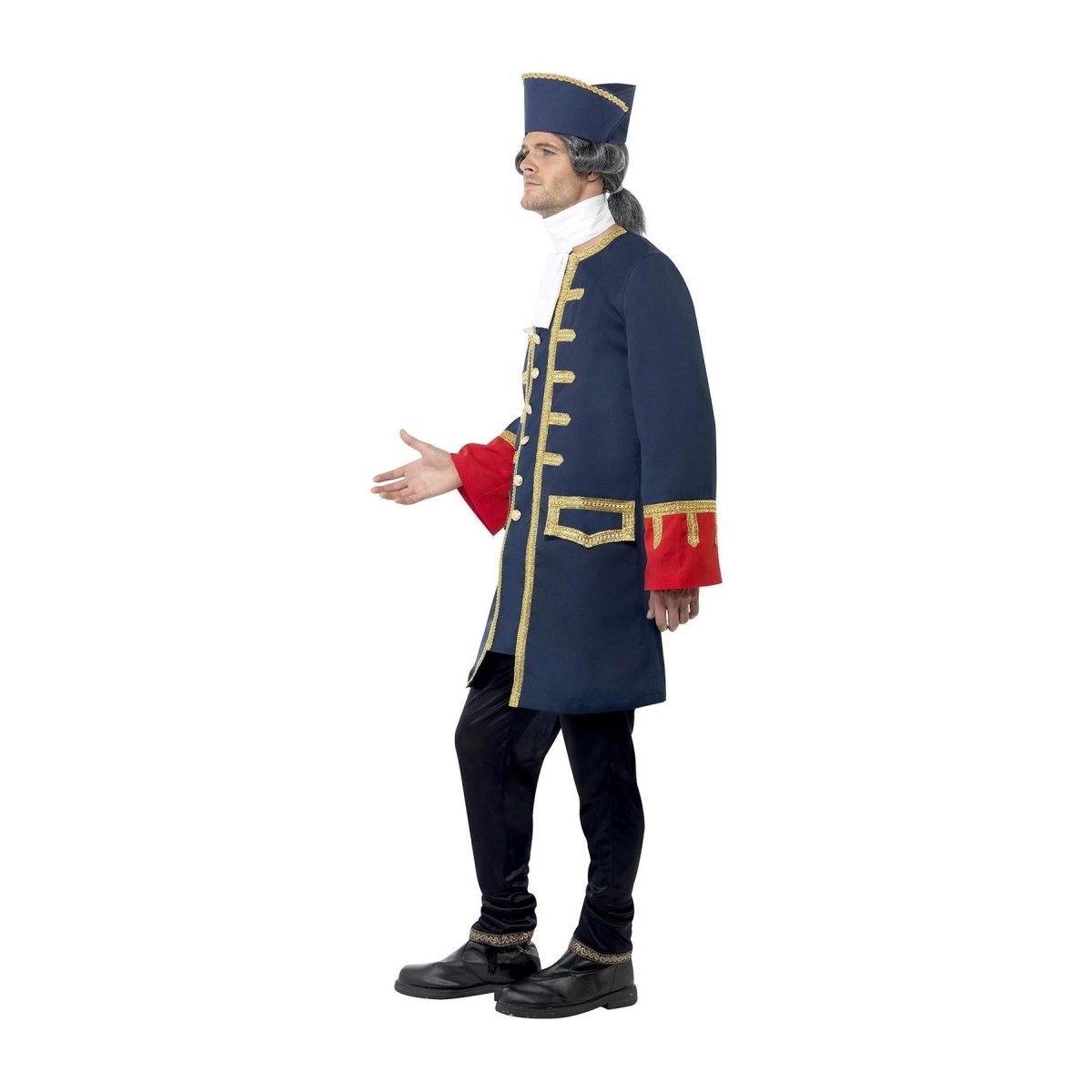 Smiffys - Pirate Commander Costume - Men - Fancy Dress Central