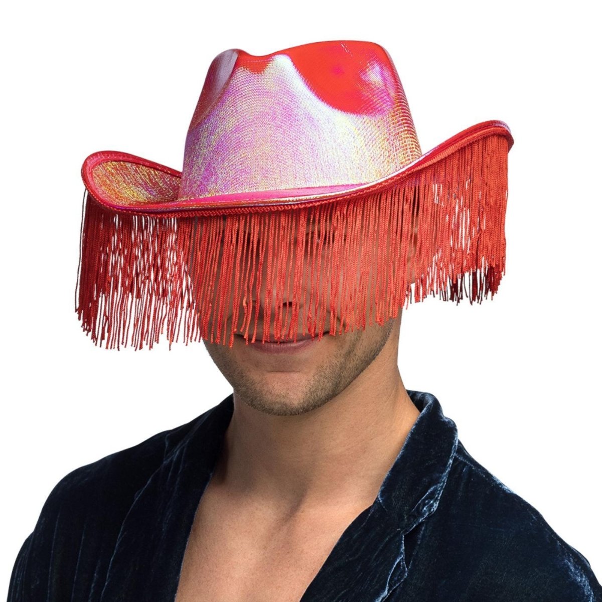 Fancy Dress Central - Fabulous Cowboy Hat (Hot Pink) - Adult - Fancy Dress Central