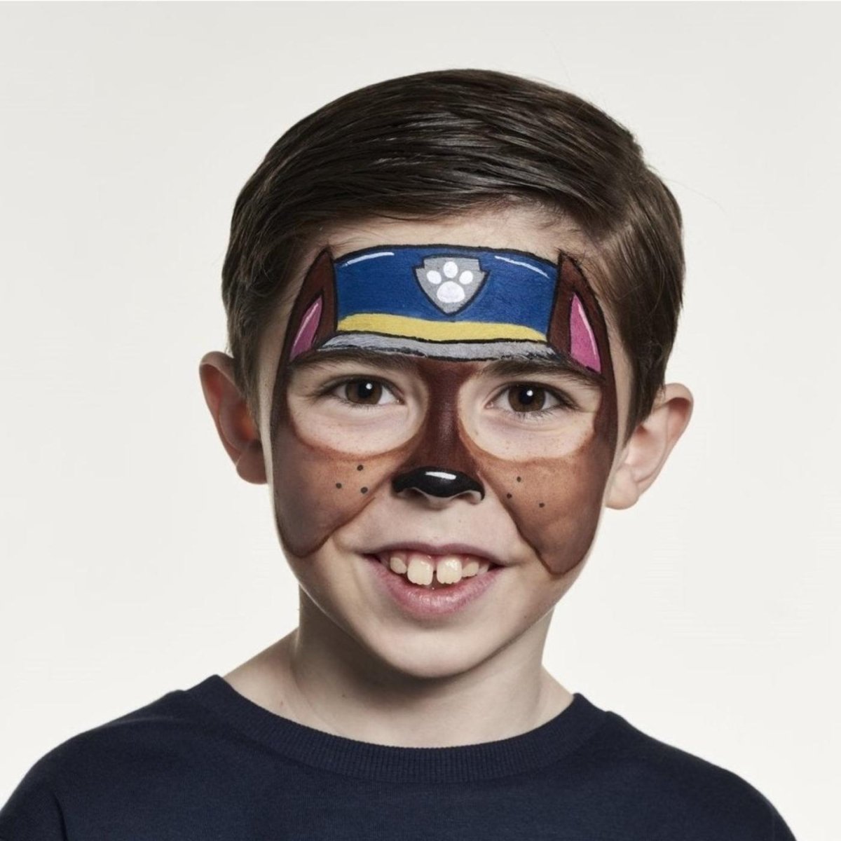 Colart - Paw Patrol Face Paint Kit - Chase & Marshall - Fancy Dress Central