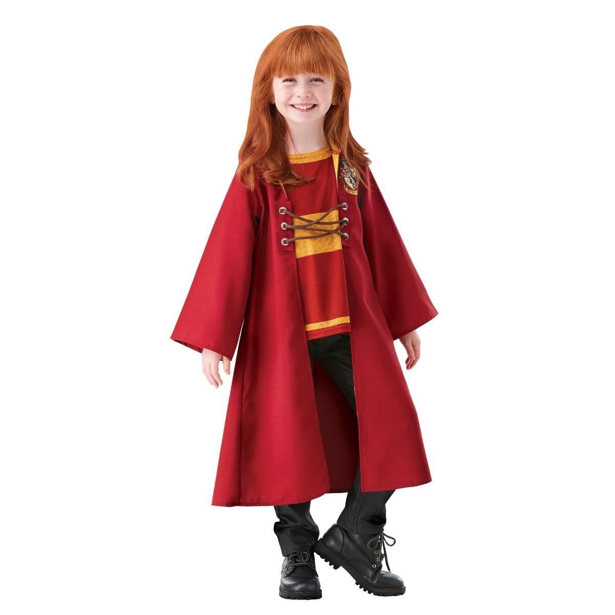 Rubies - Harry Potter Gryffindor Quidditch Robe - Child - Fancy Dress Central