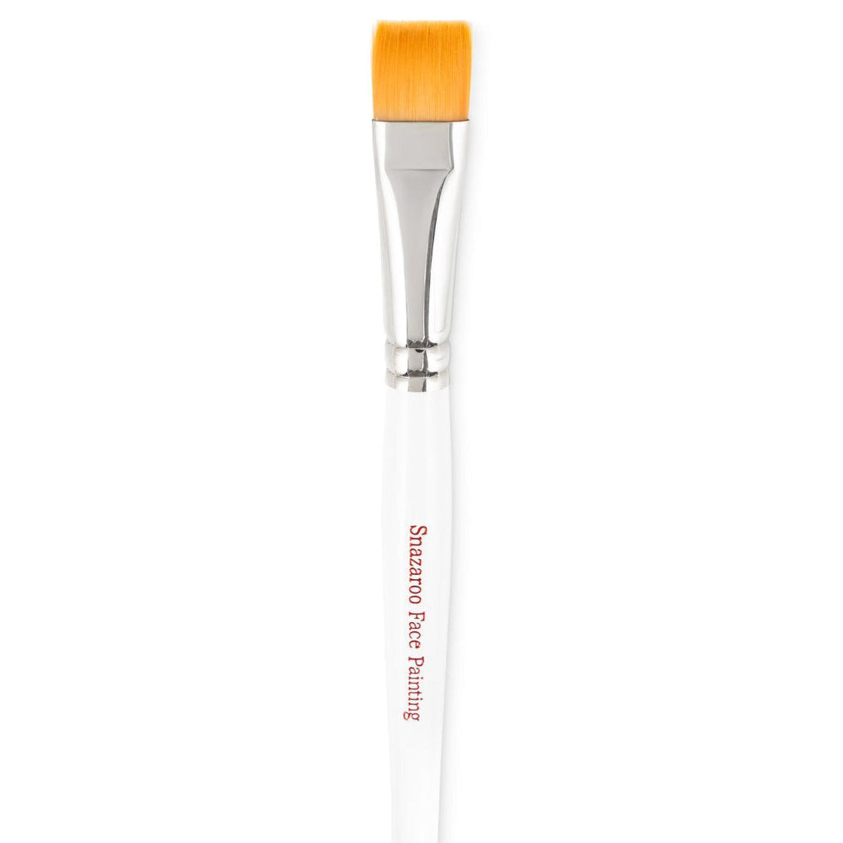 Flat Face Paint Brush (White) - Large
