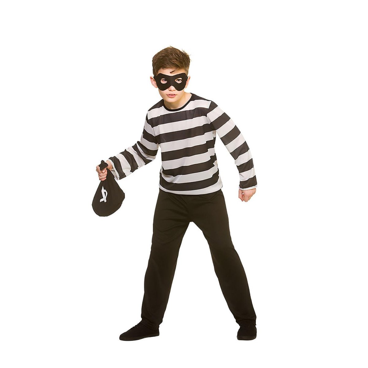 Wicked Costumes - Sneaky Robber Costume - Boys - Fancy Dress Central