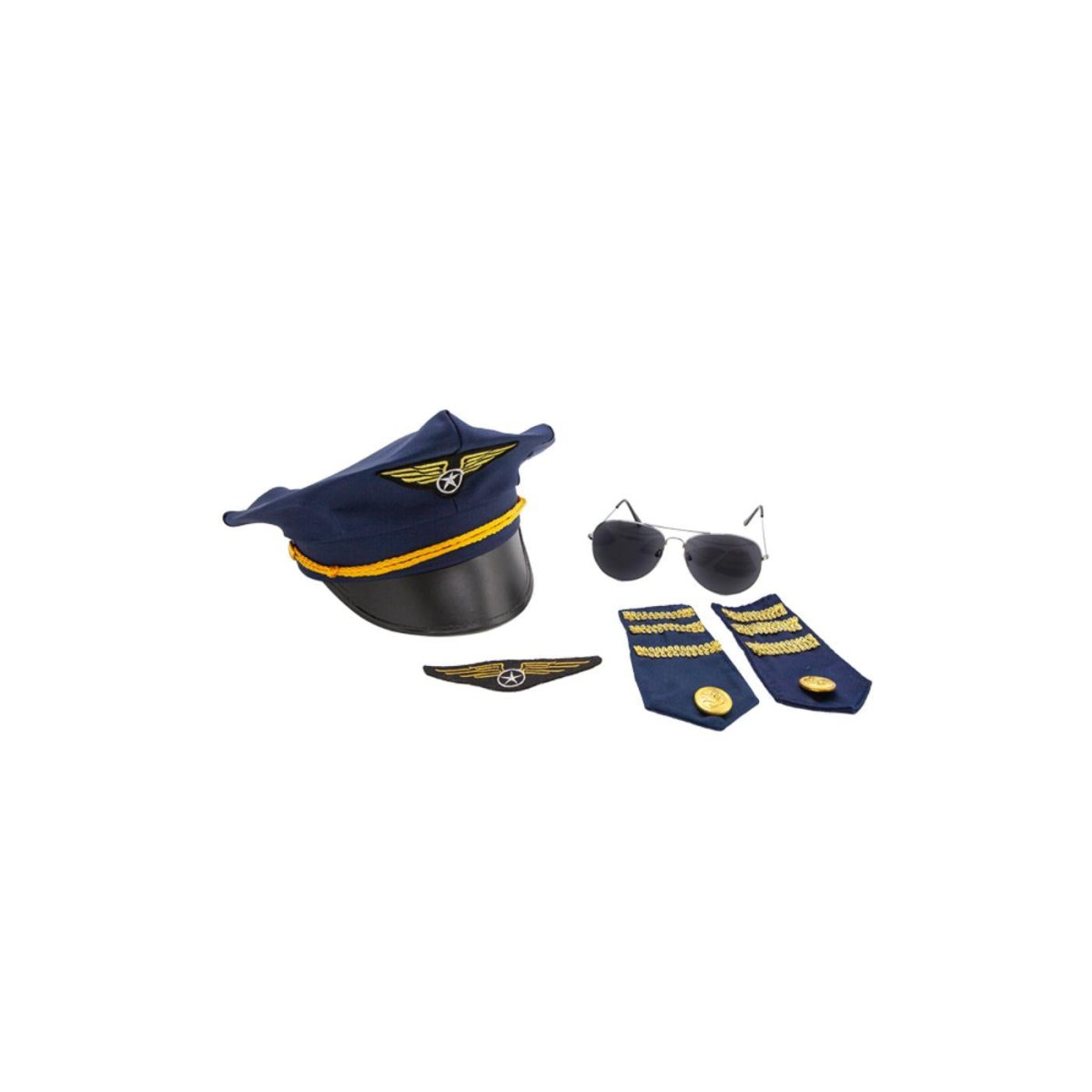 Wicked Costumes Ltd - Instant Pilot Set - Adult - Fancy Dress Central
