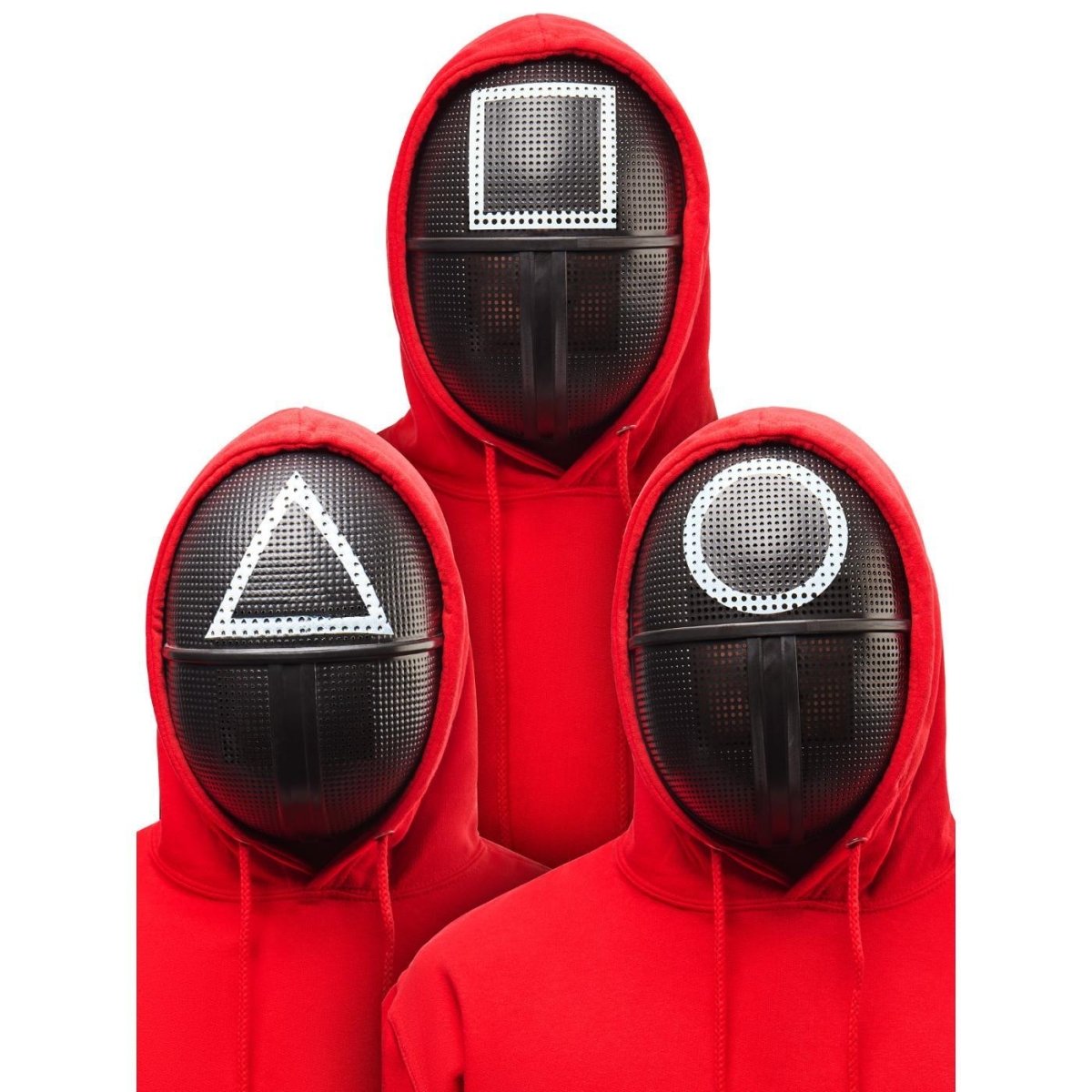 Rubies Masquerade Co. (UK) Ltd - Squid Games Guard Mask Set (3 Pack) - Adult - Fancy Dress Central
