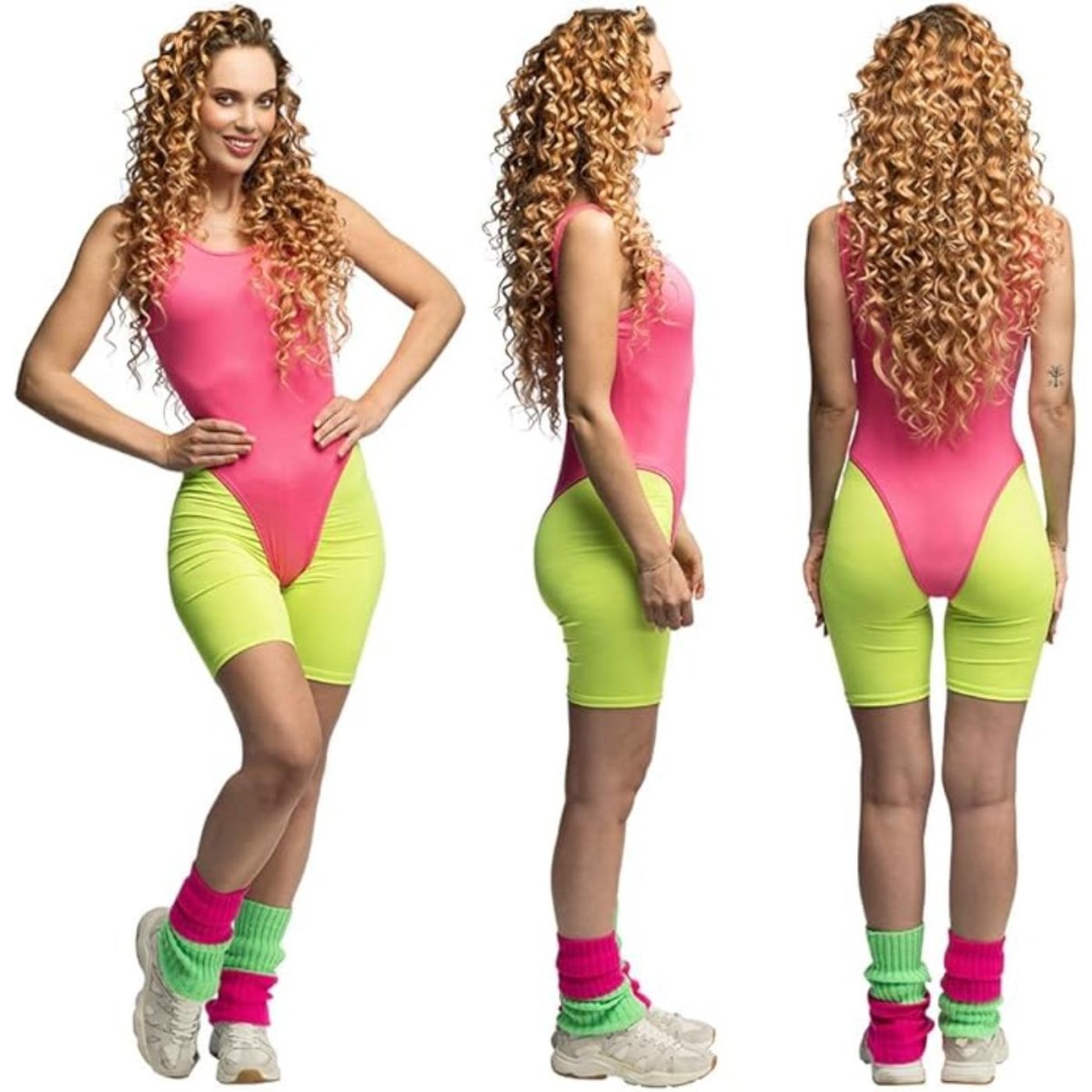 Boland - 1980s Aerobics Set - Womens - Fancy Dress Central