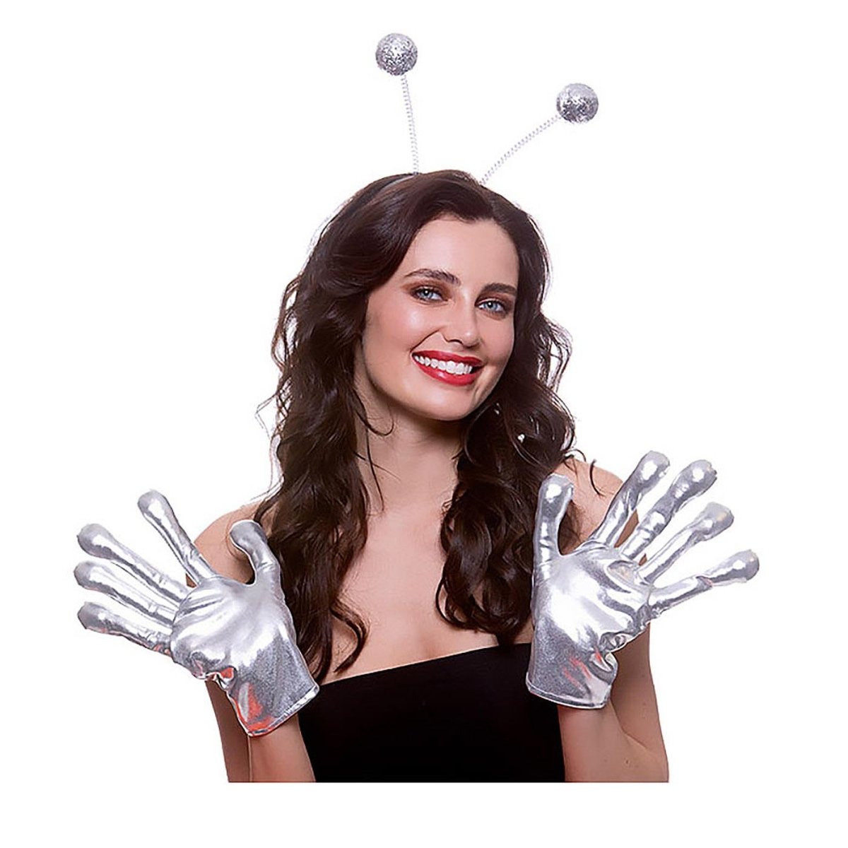 Wicked Costumes Ltd - Funny Alien Gloves - Adult - Fancy Dress Central