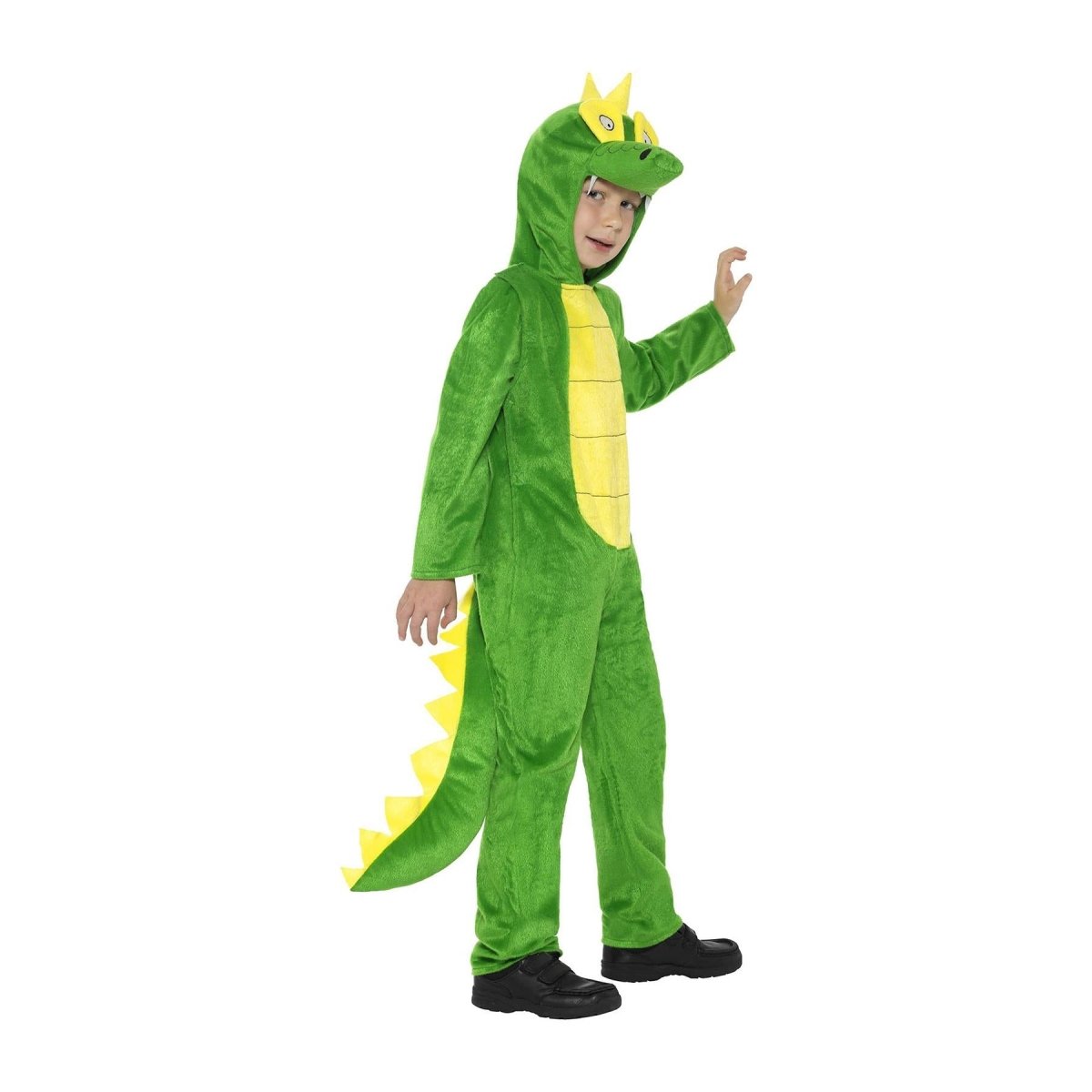 Smiffys - Deluxe Green Crocodile Costume - Child - Fancy Dress Central