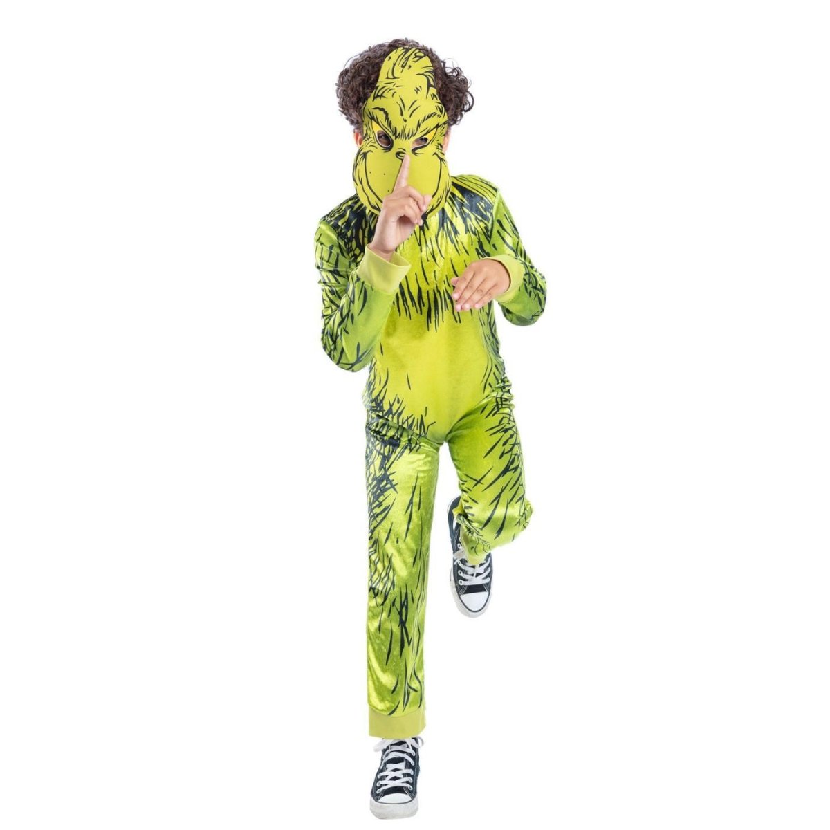 Smiffys - Dr Seuss The Grinch Costume - Child - Fancy Dress Central