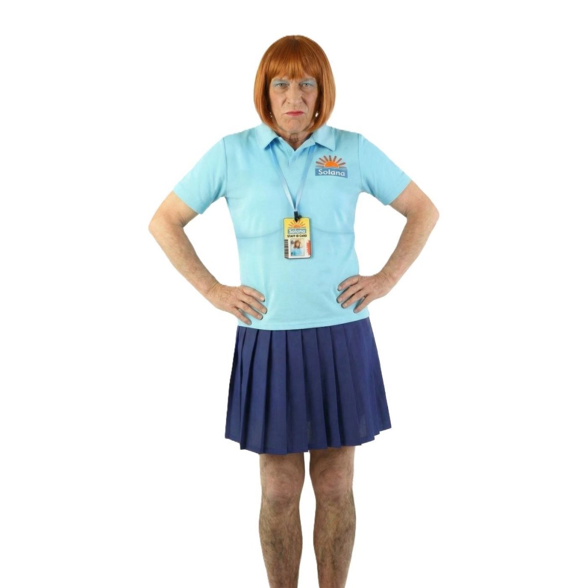 Blues Group - Benidorm Lesley Costume - Men - Fancy Dress Central