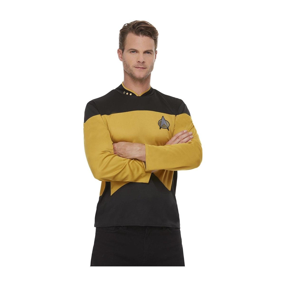Smiffys - Star Trek The Next Generation Operations Uniform - Men - Fancy Dress Central