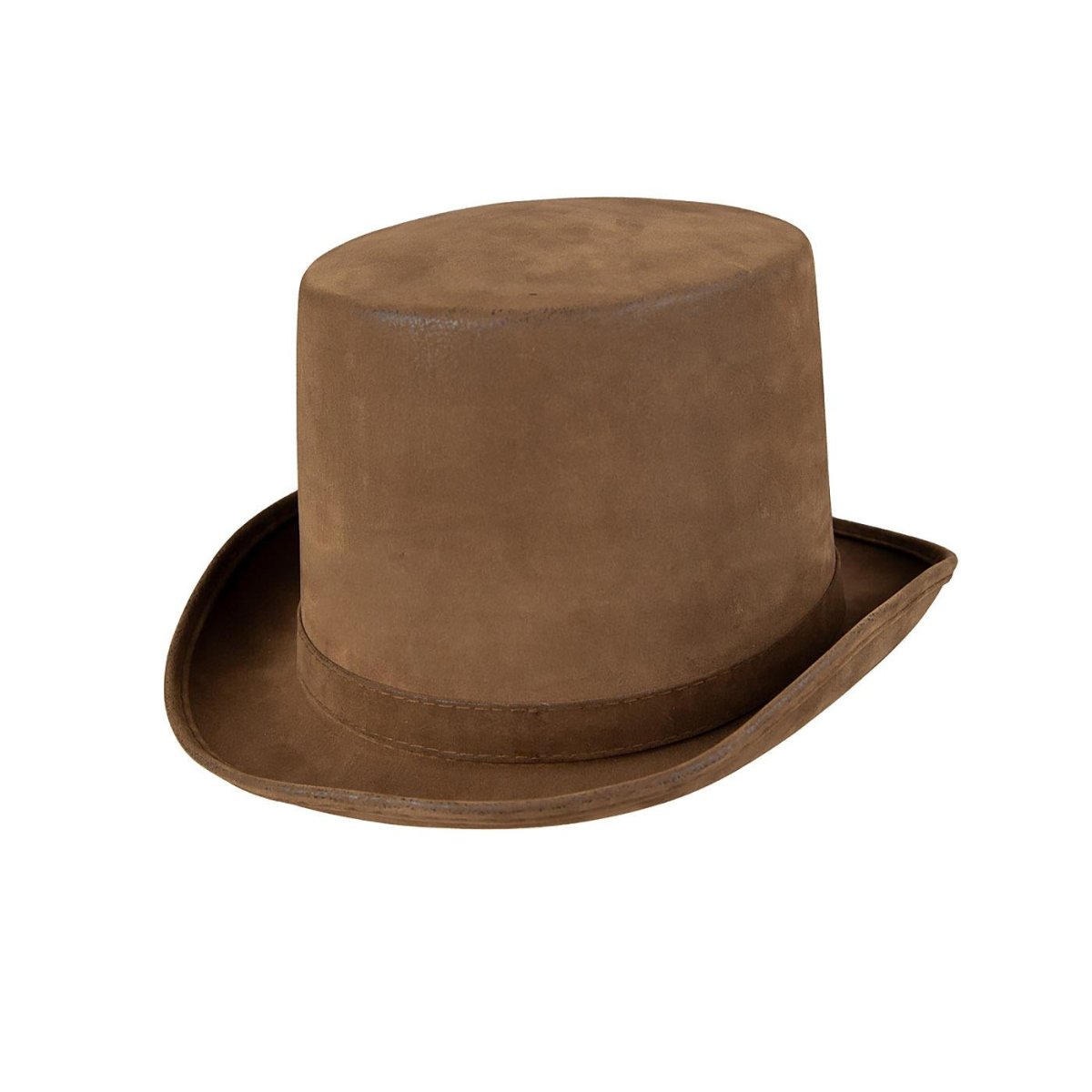 Wicked Costumes Ltd - Top Hat (Brown) - Adult - Fancy Dress Central