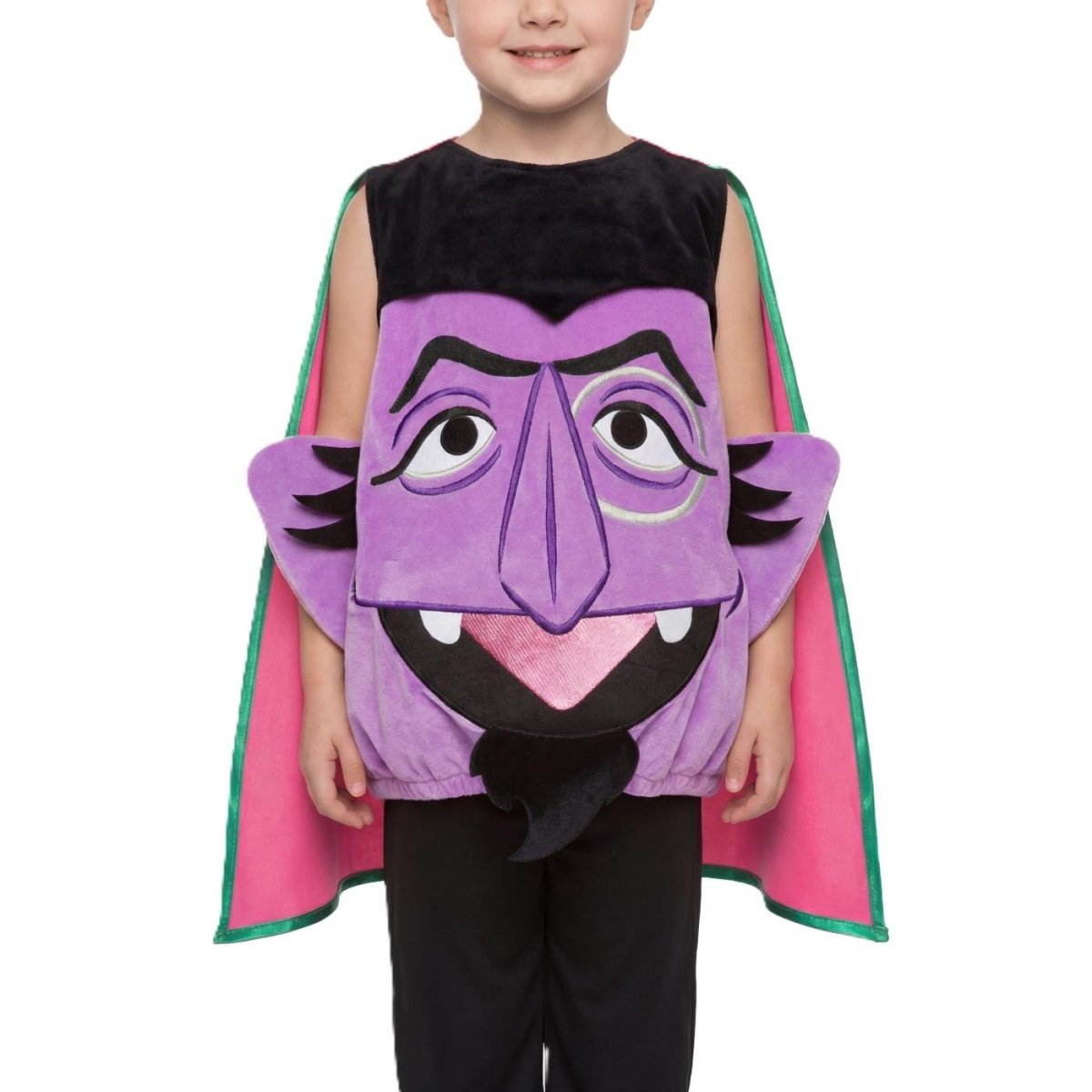 Blues Group - Sesame Street The Count Costume - Child - Fancy Dress Central