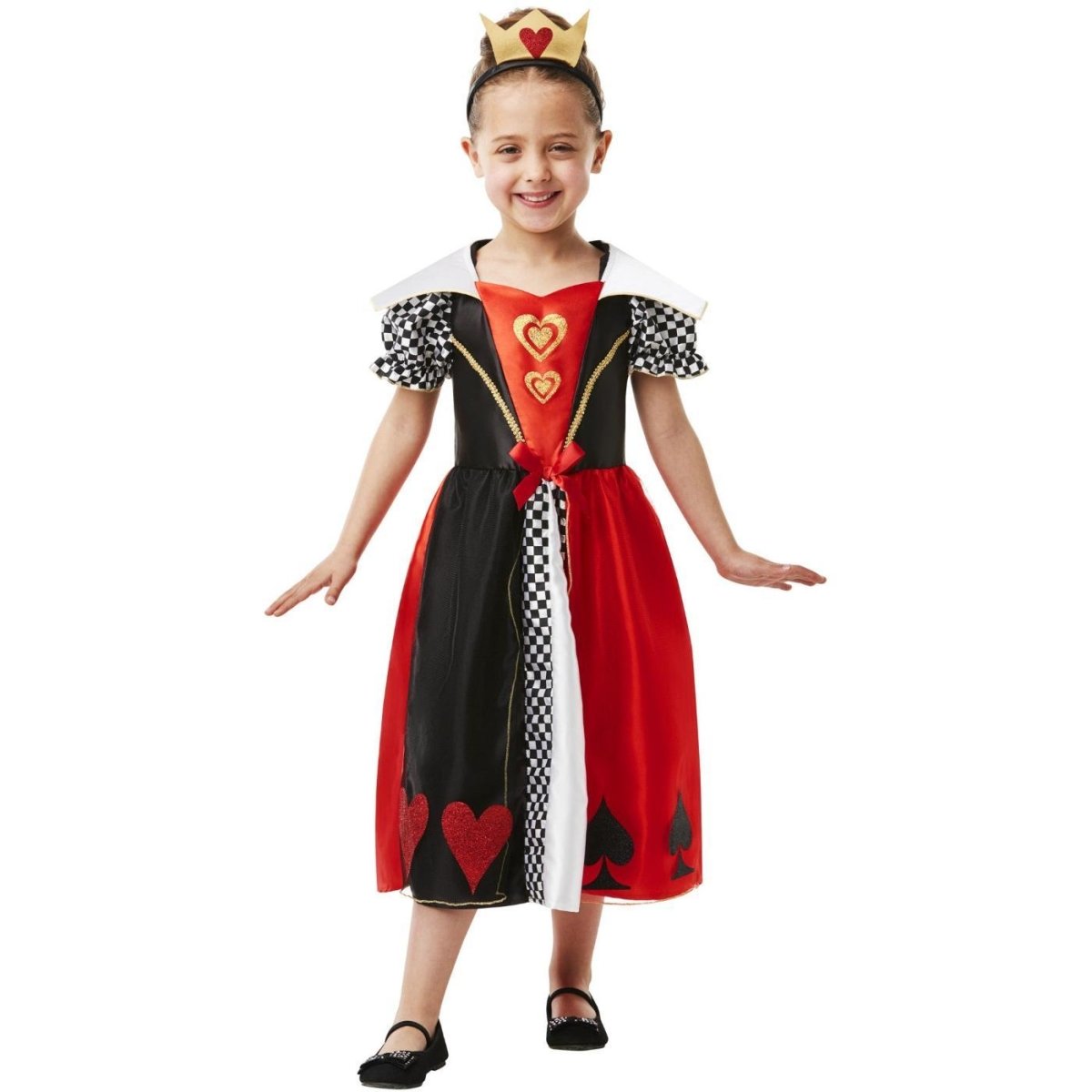 Rubies - Red Queen Costume - Girls - Fancy Dress Central