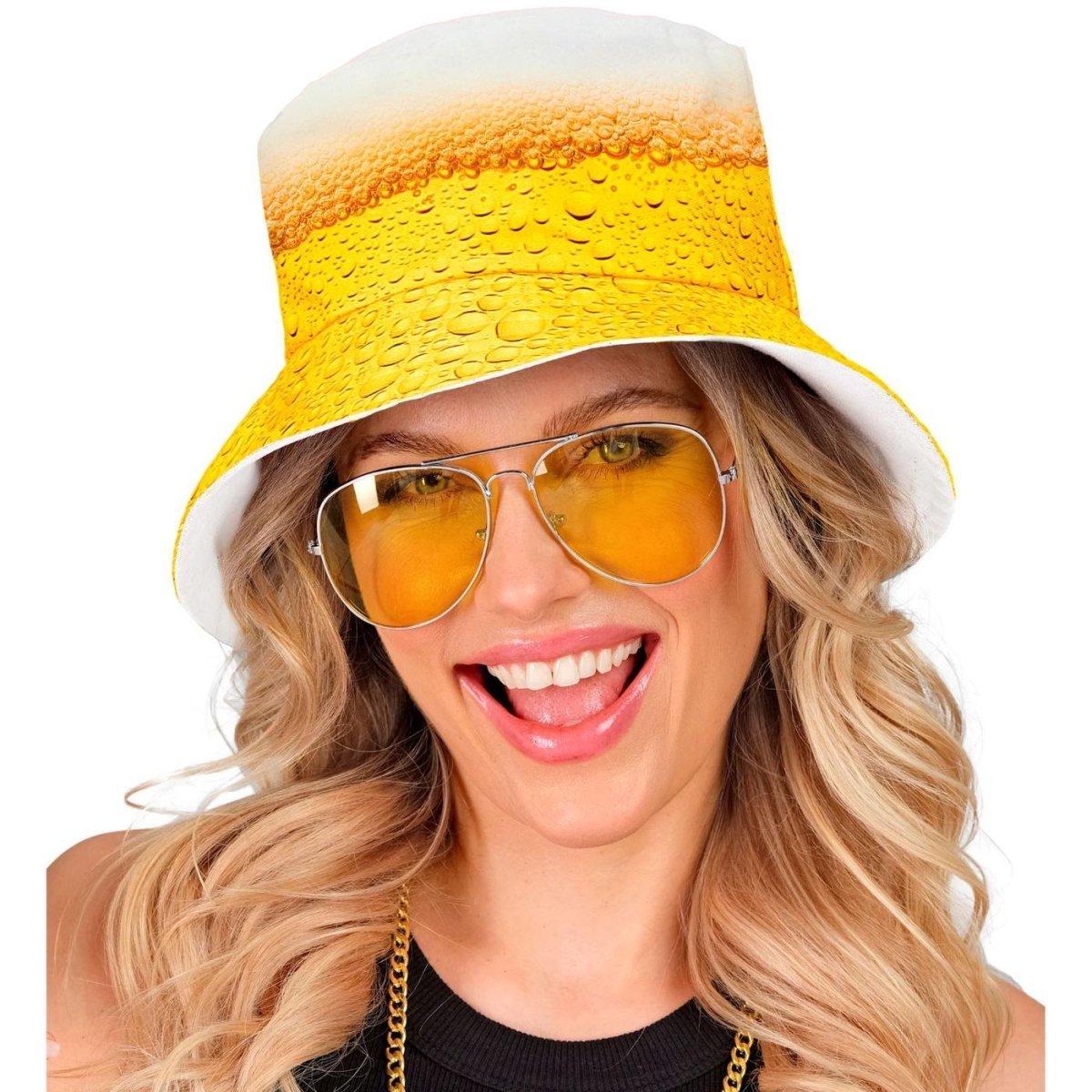 Widmann - Beer Bucket Hat - Adult - Fancy Dress Central